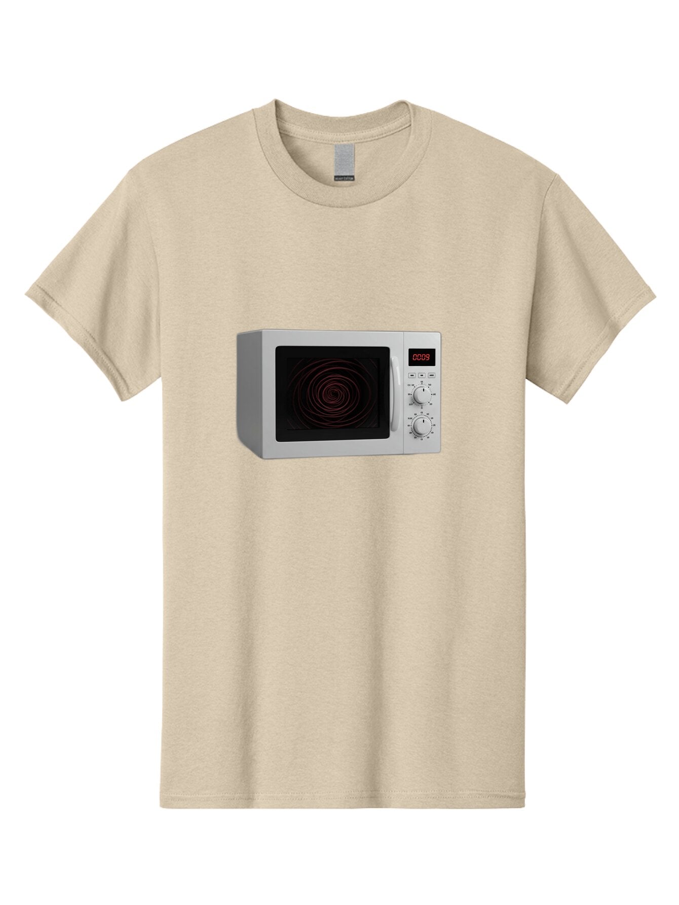 0009-Microwave Men'S Graphic Tee, 100% Cotton, Comfortable Casual Summer Wear, Machine Washable, Vintage Camera, Old Camera, Antique Camera, Black Camera, Classic Photography, Photography Equipment, Nostalgic Device, Film Camera, Camera Art Baq244 12