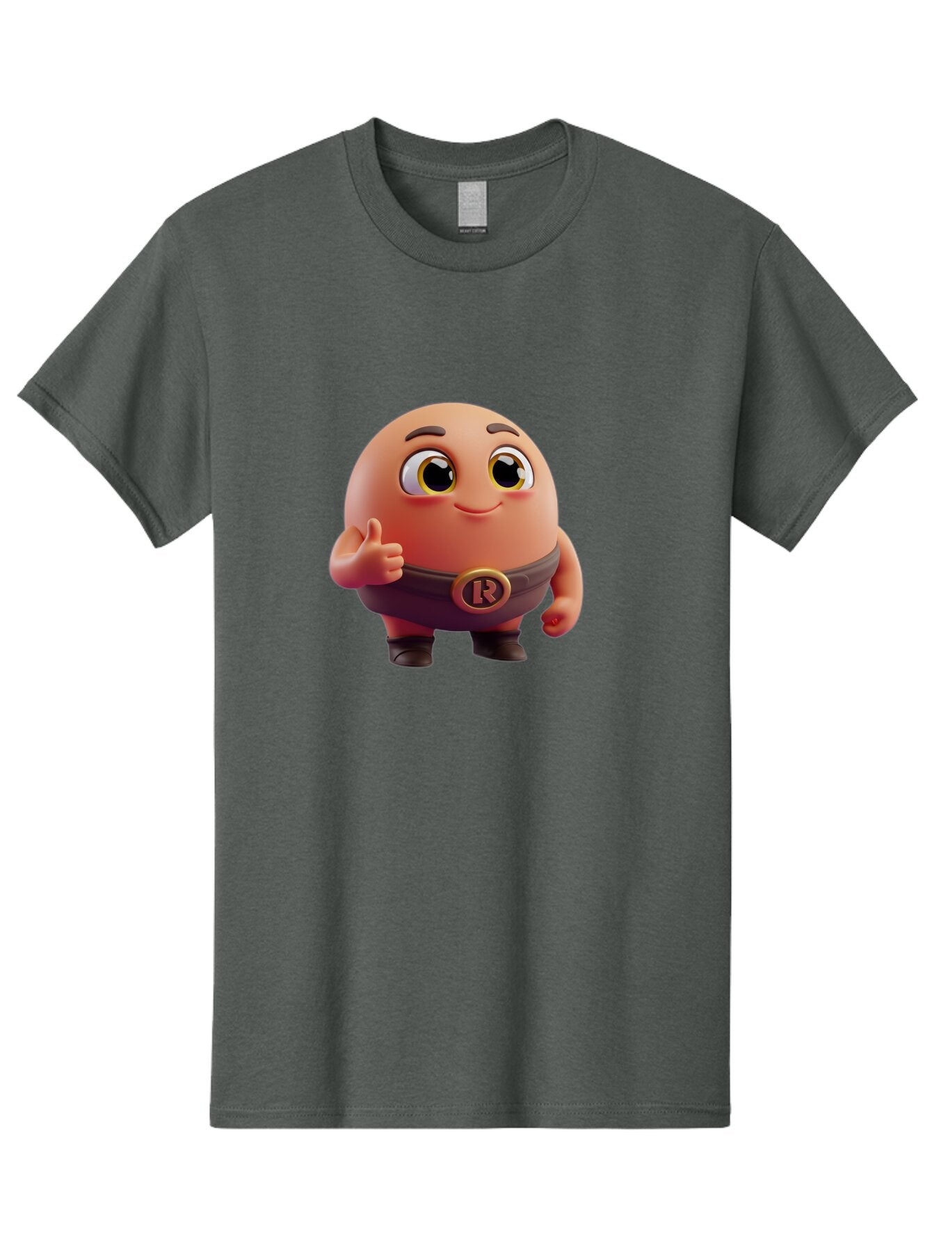3D-Character-With-R-Emblem Men'S Graphic Tee, 100% Cotton, Comfortable Casual Summer Wear, Machine Washable, Vintage Camera, Old Camera, Antique Camera, Black Camera, Classic Photography, Photography Equipment, Nostalgic Device, Film Camera, Baq247 12