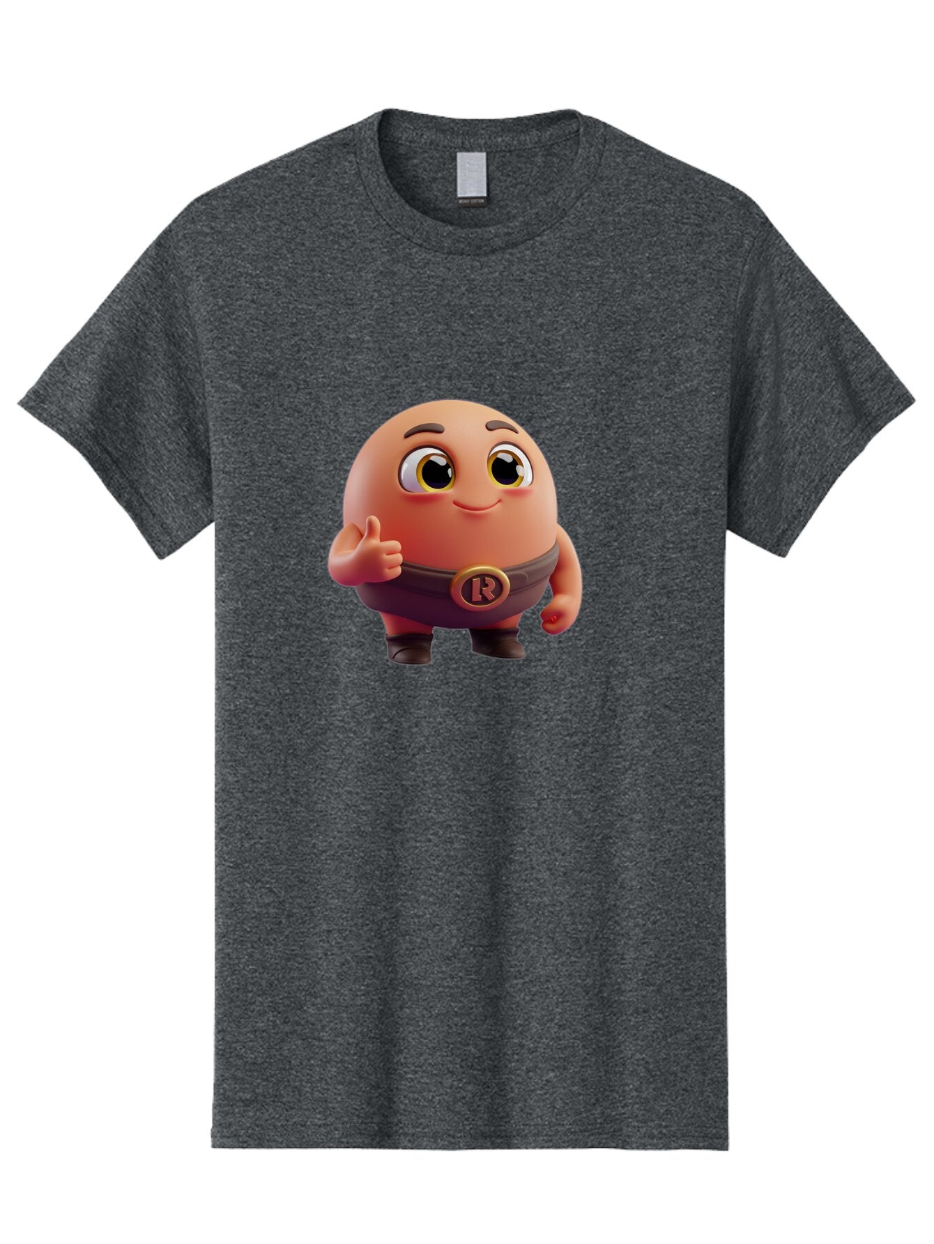 3D-Character-With-R-Emblem Men'S Graphic Tee, 100% Cotton, Comfortable Casual Summer Wear, Machine Washable, Vintage Camera, Old Camera, Antique Camera, Black Camera, Classic Photography, Photography Equipment, Nostalgic Device, Film Camera, Baq247 9