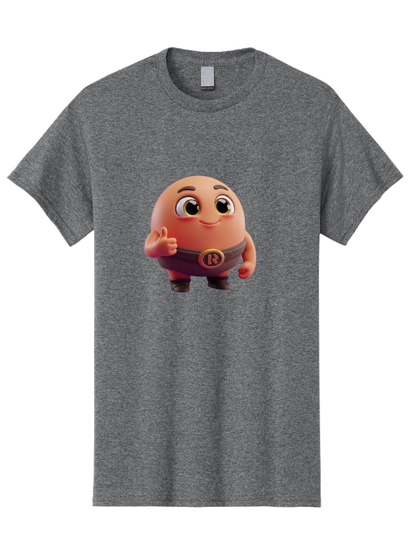 3D-Character-With-R-Emblem Men'S Graphic Tee, 100% Cotton, Comfortable Casual Summer Wear, Machine Washable, Vintage Camera, Old Camera, Antique Camera, Black Camera, Classic Photography, Photography Equipment, Nostalgic Device, Film Camera, Baq247