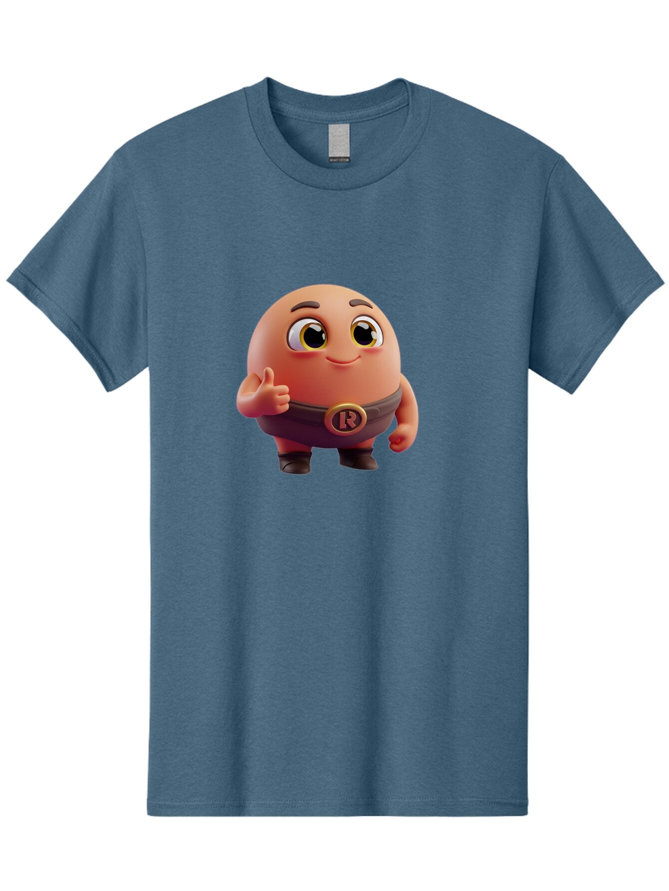 3D-Character-With-R-Emblem Men'S Graphic Tee, 100% Cotton, Comfortable Casual Summer Wear, Machine Washable, Vintage Camera, Old Camera, Antique Camera, Black Camera, Classic Photography, Photography Equipment, Nostalgic Device, Film Camera, Baq247 4