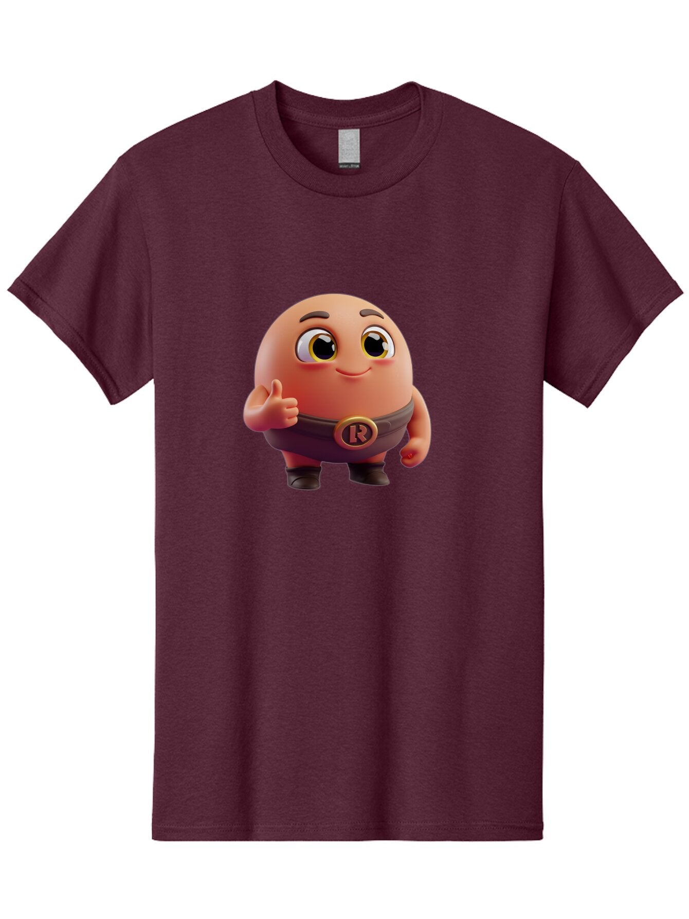3D-Character-With-R-Emblem Men'S Graphic Tee, 100% Cotton, Comfortable Casual Summer Wear, Machine Washable, Vintage Camera, Old Camera, Antique Camera, Black Camera, Classic Photography, Photography Equipment, Nostalgic Device, Film Camera, Baq247 13