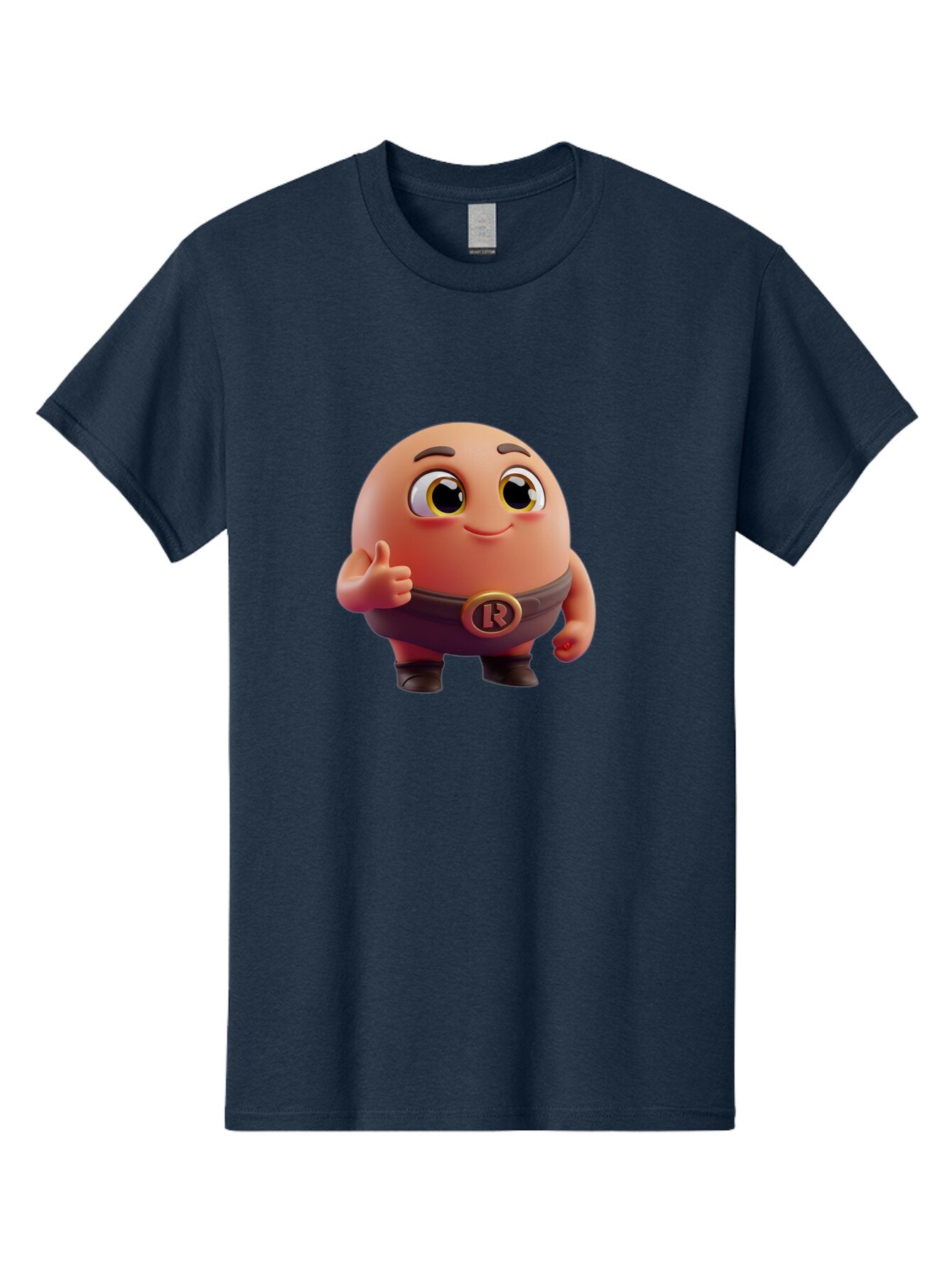 3D-Character-With-R-Emblem Men'S Graphic Tee, 100% Cotton, Comfortable Casual Summer Wear, Machine Washable, Vintage Camera, Old Camera, Antique Camera, Black Camera, Classic Photography, Photography Equipment, Nostalgic Device, Film Camera, Baq247