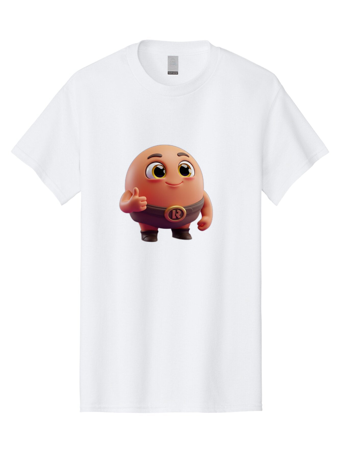 3D-Character-With-R-Emblem Men'S Graphic Tee, 100% Cotton, Comfortable Casual Summer Wear, Machine Washable, Vintage Camera, Old Camera, Antique Camera, Black Camera, Classic Photography, Photography Equipment, Nostalgic Device, Film Camera, Baq247 7