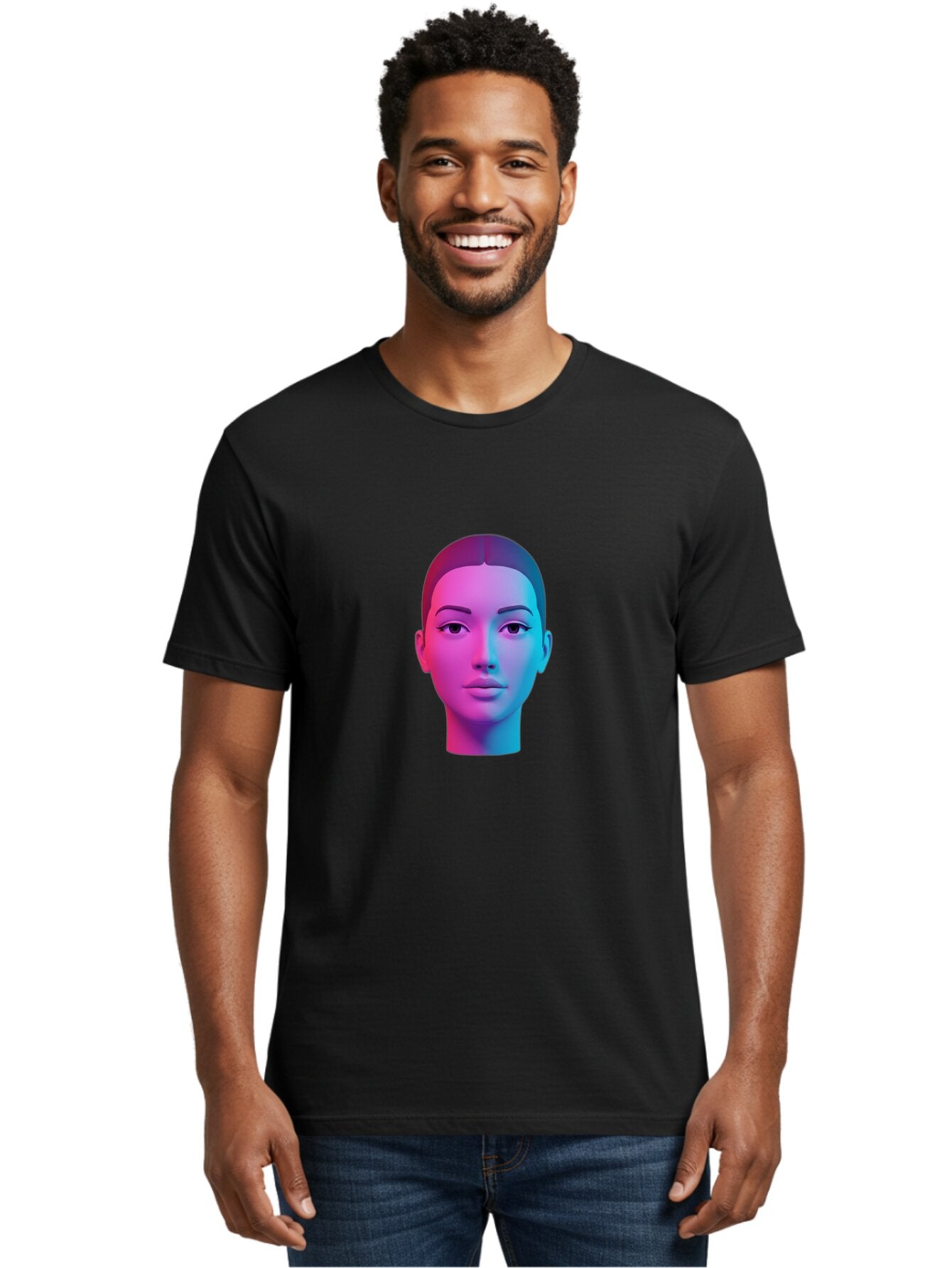 3D-Head-Shot Men'S Graphic Tee, 100% Cotton, Comfortable Casual Summer Wear, Machine Washable, Vintage Camera, Old Camera, Antique Camera, Black Camera, Classic Photography, Photography Equipment, Nostalgic Device, Film Camera, Camera Art Baq248 24