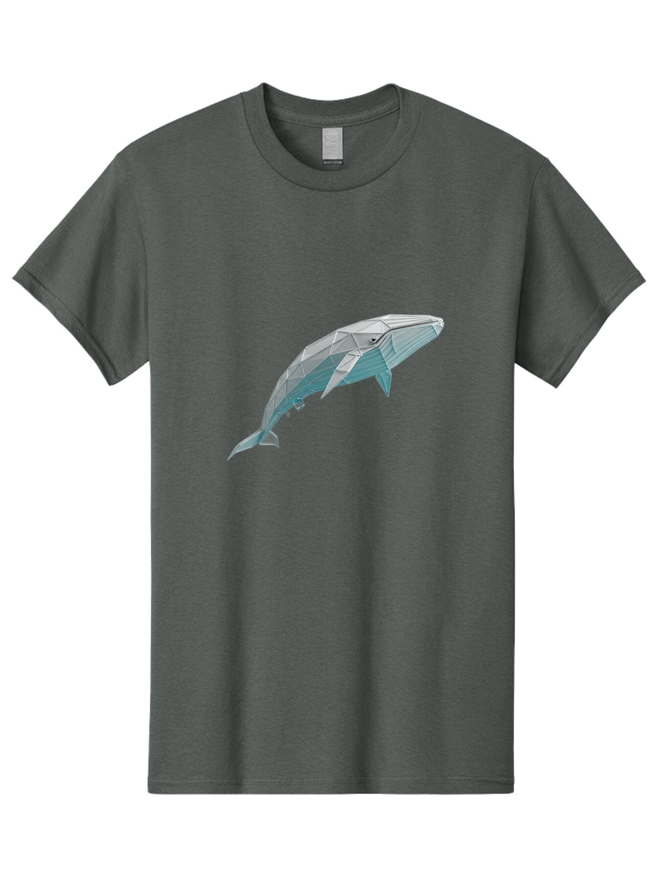 3D-Origami-Whale Men'S Graphic Tee, 100% Cotton, Comfortable Casual Summer Wear, Machine Washable, Vintage Camera, Old Camera, Antique Camera, Black Camera, Classic Photography, Photography Equipment, Nostalgic Device, Film Camera, Camera Art Baq249 1