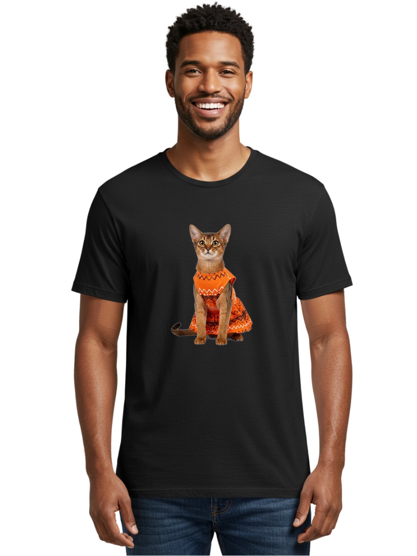 Abyssinian-Cat Men'S Graphic Tee, 100% Cotton, Comfortable Casual Summer Wear, Machine Washable, Vintage Camera, Old Camera, Antique Camera, Black Camera, Classic Photography, Photography Equipment, Nostalgic Device, Film Camera, Camera Art Baq256 19
