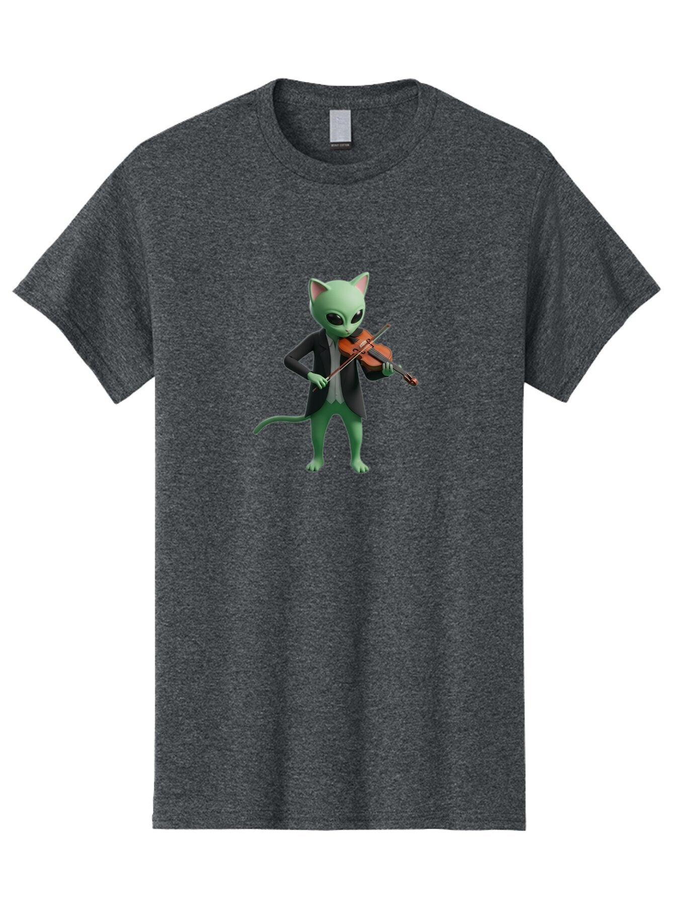 Alien-Cat-Violinist Men'S Graphic Tee, 100% Cotton, Comfortable Casual Summer Wear, Machine Washable, Vintage Camera, Old Camera, Antique Camera, Black Camera, Classic Photography, Photography Equipment, Nostalgic Device, Film Camera, Baq257 5