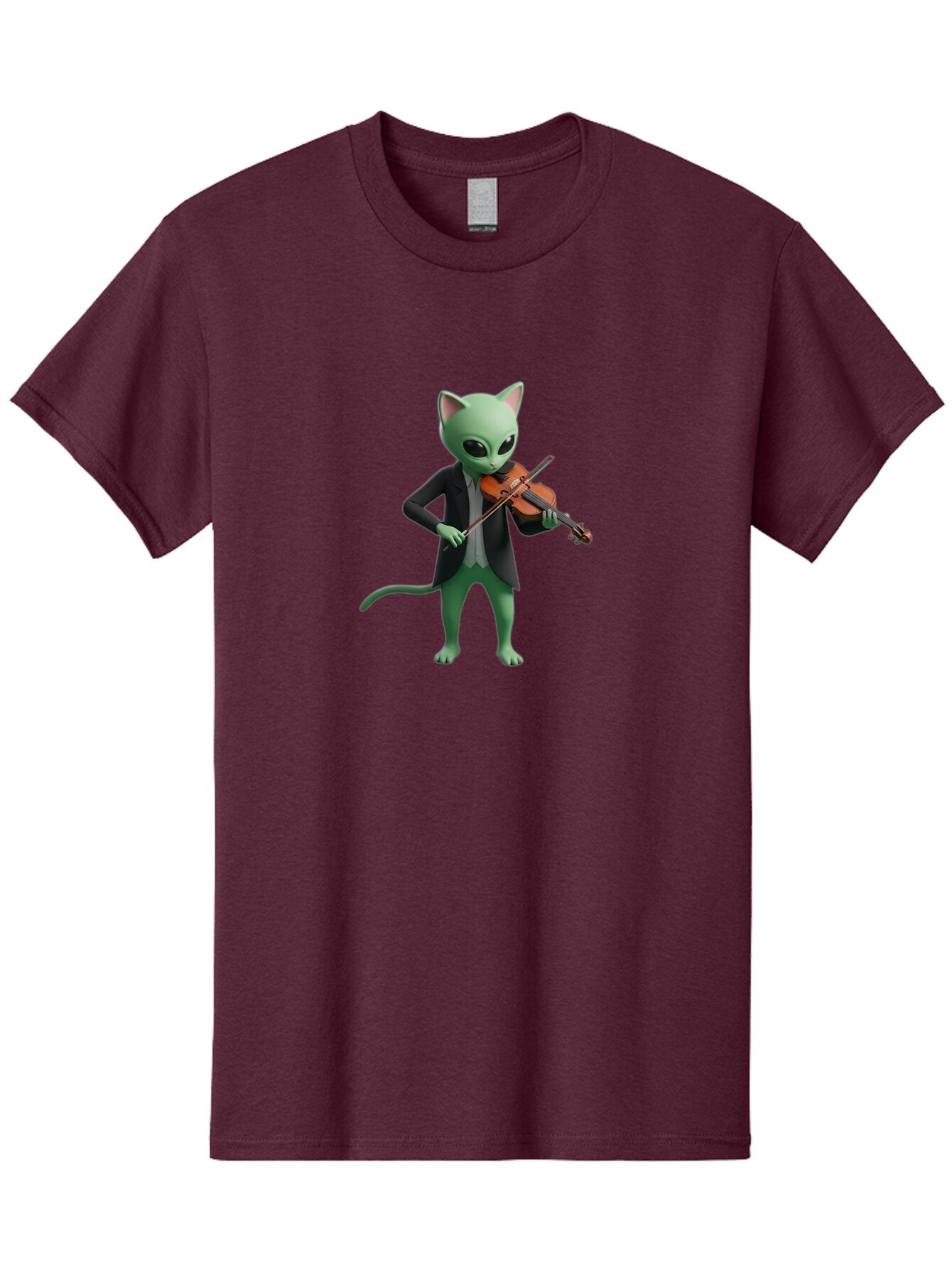 Alien-Cat-Violinist Men'S Graphic Tee, 100% Cotton, Comfortable Casual Summer Wear, Machine Washable, Vintage Camera, Old Camera, Antique Camera, Black Camera, Classic Photography, Photography Equipment, Nostalgic Device, Film Camera, Baq257 6