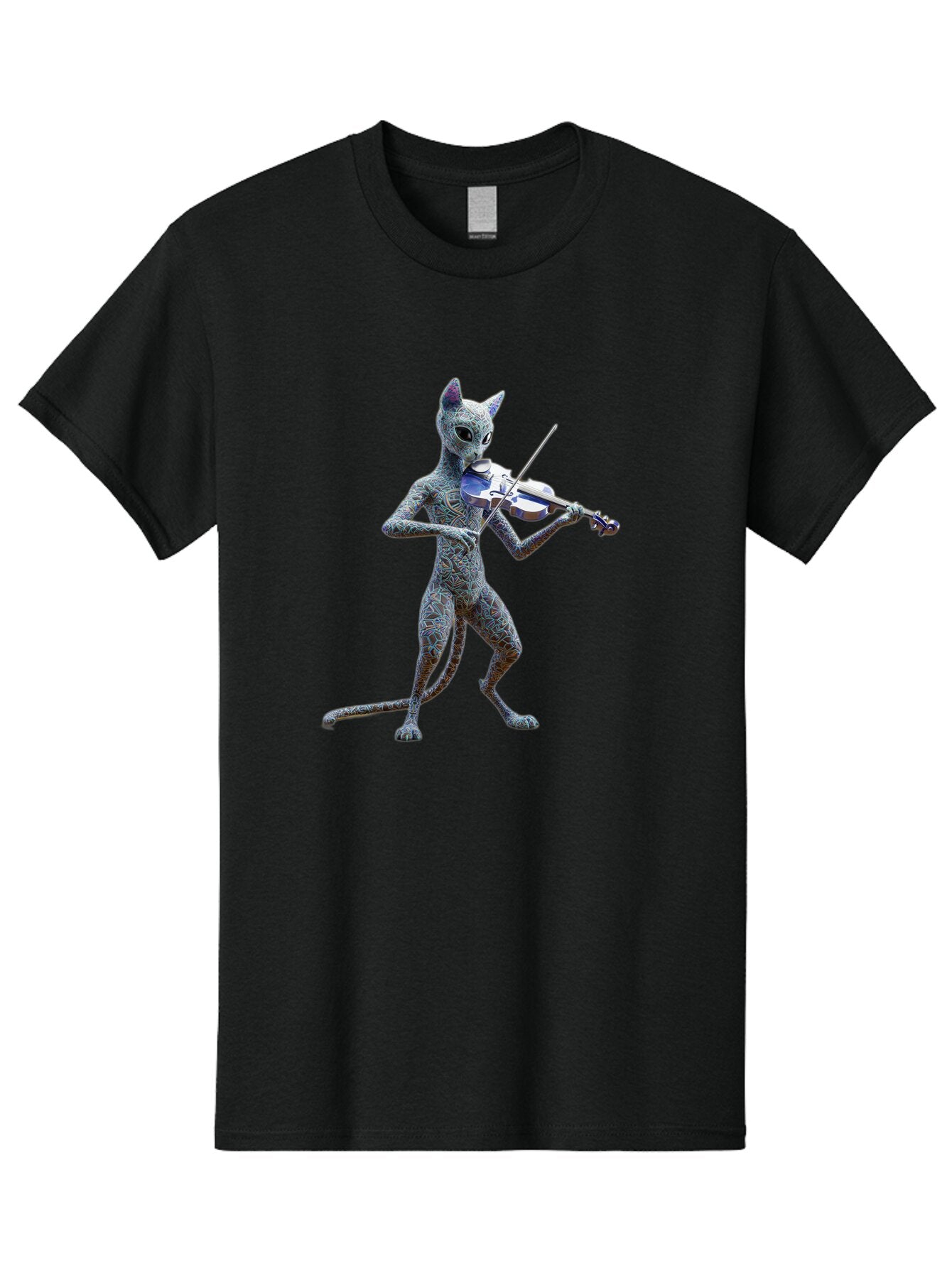 Alien-Playing-Violin Men'S Graphic Tee, 100% Cotton, Comfortable Casual Summer Wear, Machine Washable, Vintage Camera, Old Camera, Antique Camera, Black Camera, Classic Photography, Photography Equipment, Nostalgic Device, Film Camera, Baq261 11