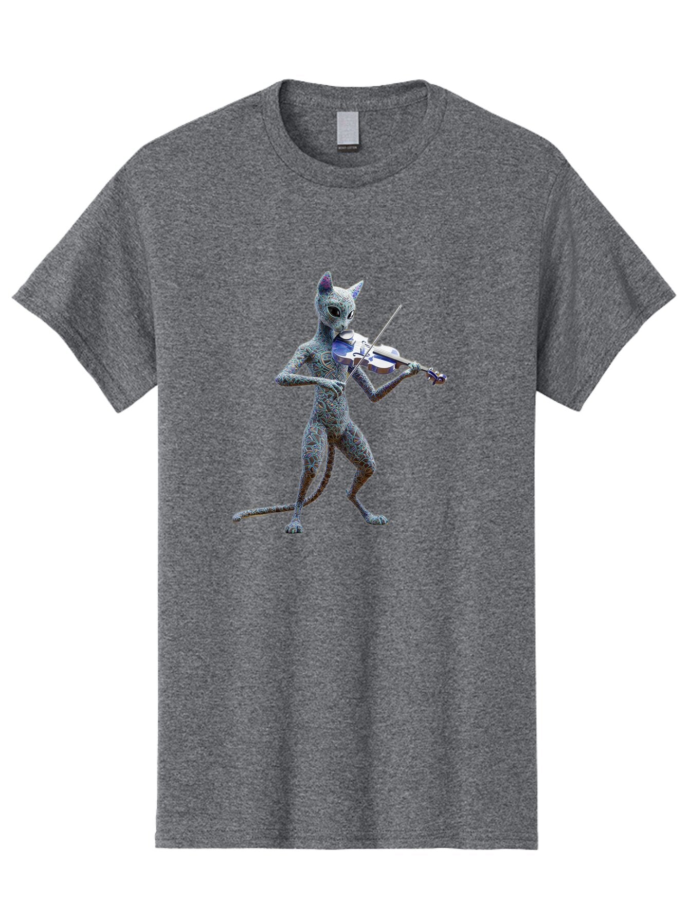 Alien-Playing-Violin Men'S Graphic Tee, 100% Cotton, Comfortable Casual Summer Wear, Machine Washable, Vintage Camera, Old Camera, Antique Camera, Black Camera, Classic Photography, Photography Equipment, Nostalgic Device, Film Camera, Baq261 4