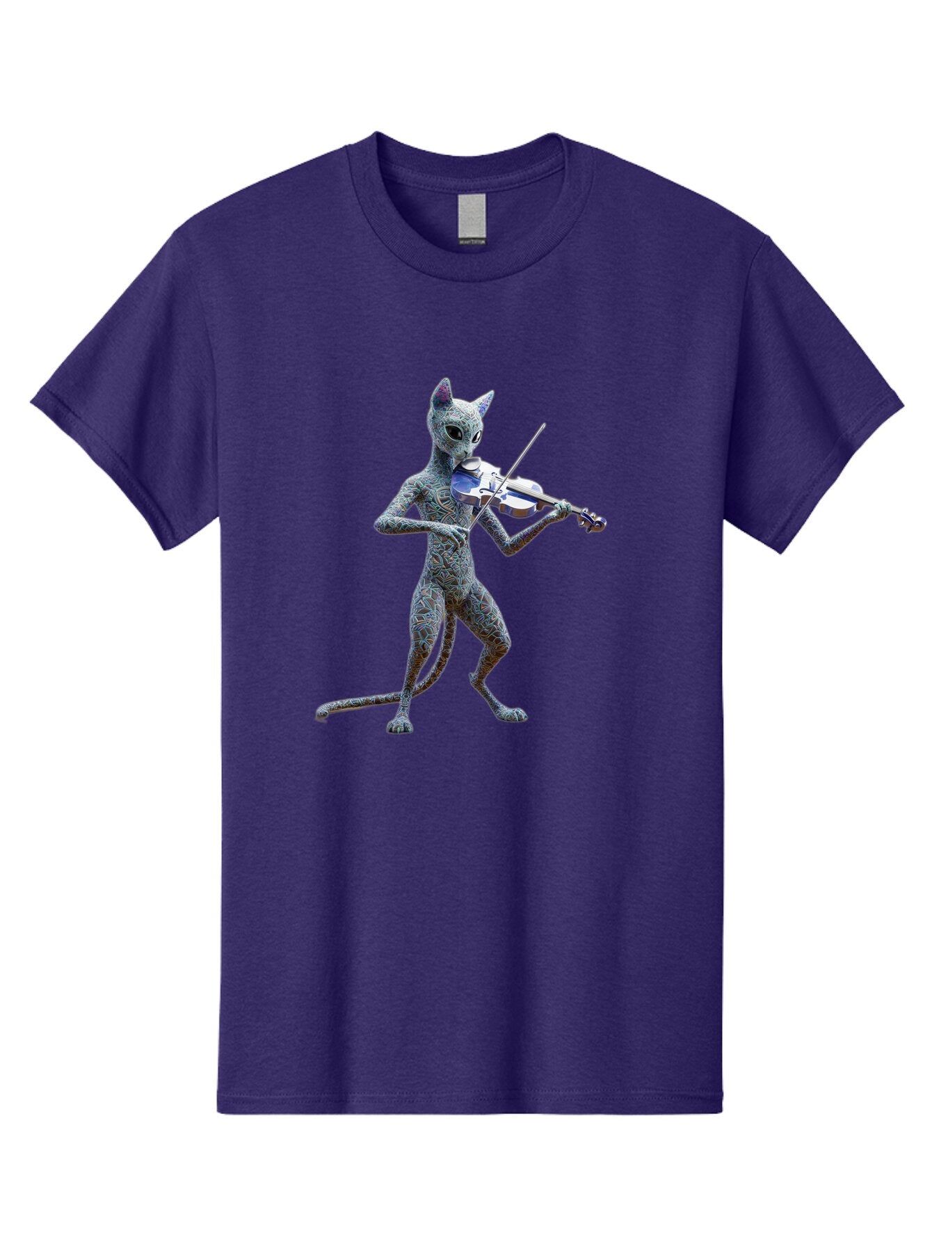 Alien-Playing-Violin Men'S Graphic Tee, 100% Cotton, Comfortable Casual Summer Wear, Machine Washable, Vintage Camera, Old Camera, Antique Camera, Black Camera, Classic Photography, Photography Equipment, Nostalgic Device, Film Camera, Baq261 6