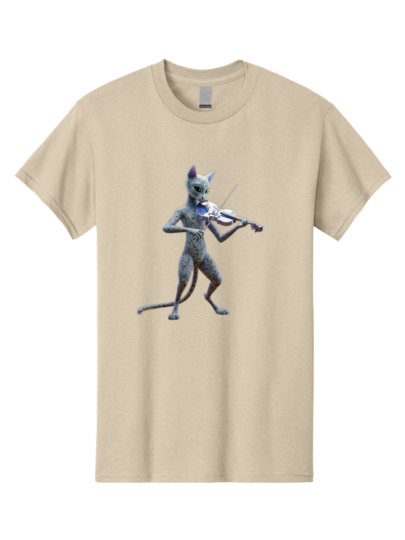 Alien-Playing-Violin Men'S Graphic Tee, 100% Cotton, Comfortable Casual Summer Wear, Machine Washable, Vintage Camera, Old Camera, Antique Camera, Black Camera, Classic Photography, Photography Equipment, Nostalgic Device, Film Camera, Baq261 1
