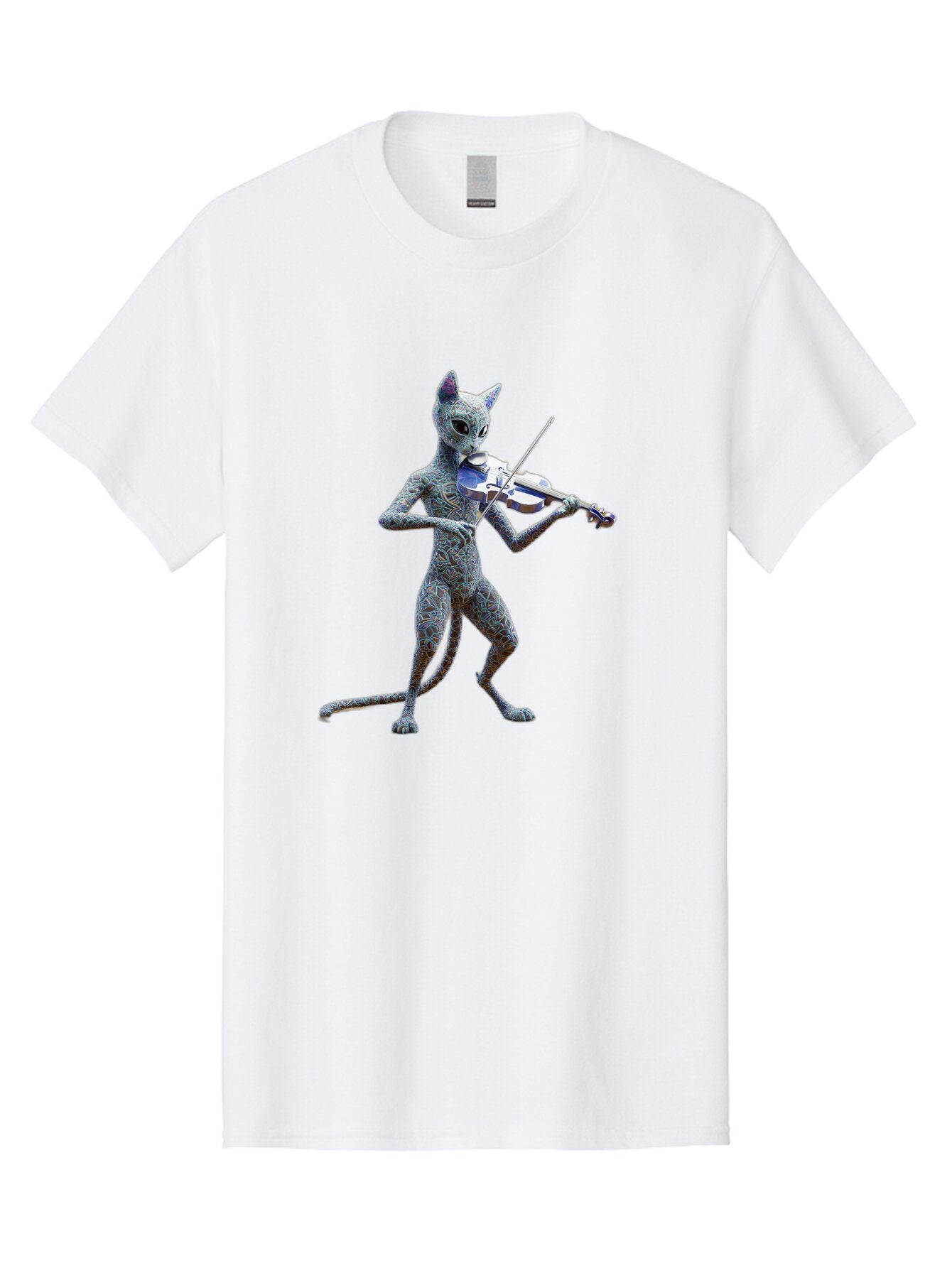 Alien-Playing-Violin Men'S Graphic Tee, 100% Cotton, Comfortable Casual Summer Wear, Machine Washable, Vintage Camera, Old Camera, Antique Camera, Black Camera, Classic Photography, Photography Equipment, Nostalgic Device, Film Camera, Baq261 5
