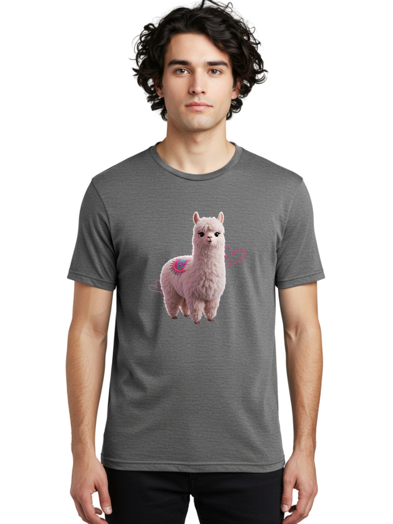 Alpaca-With-Heart Men'S Graphic Tee, 100% Cotton, Comfortable Casual Summer Wear, Machine Washable, Vintage Camera, Old Camera, Antique Camera, Black Camera, Classic Photography, Photography Equipment, Nostalgic Device, Film Camera, Camera Art Baq263 30