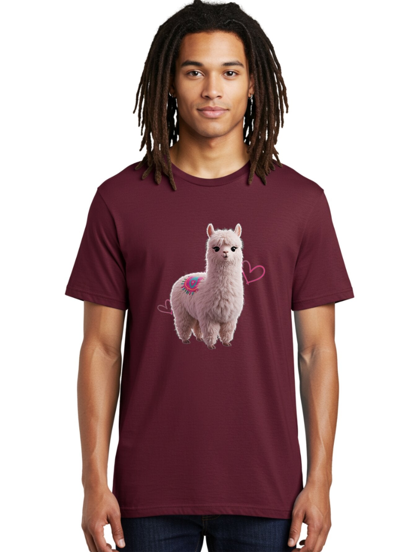 Alpaca-With-Heart Men'S Graphic Tee, 100% Cotton, Comfortable Casual Summer Wear, Machine Washable, Vintage Camera, Old Camera, Antique Camera, Black Camera, Classic Photography, Photography Equipment, Nostalgic Device, Film Camera, Camera Art Baq263 24