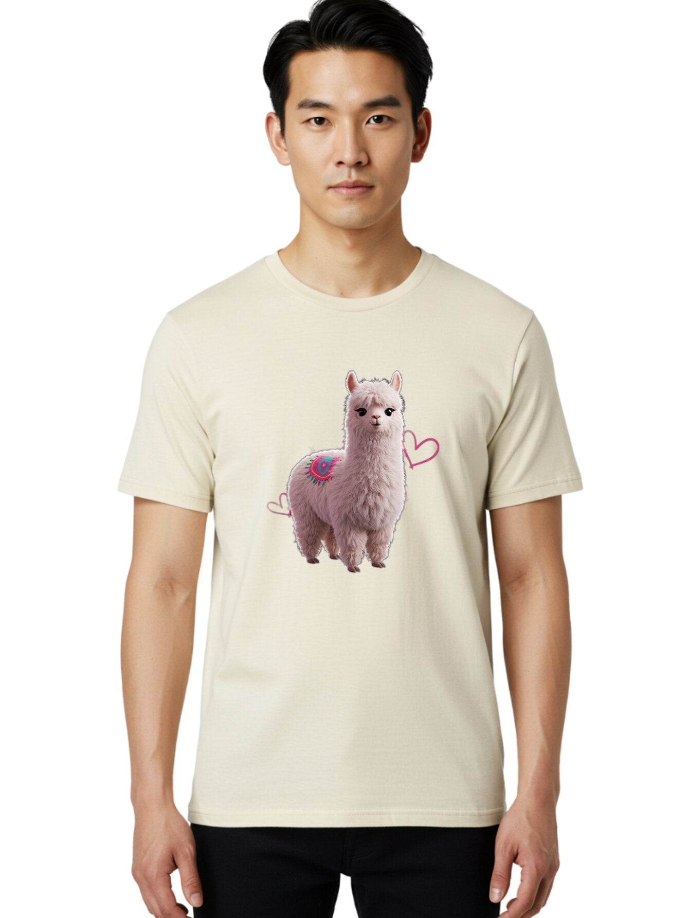Alpaca-With-Heart Men'S Graphic Tee, 100% Cotton, Comfortable Casual Summer Wear, Machine Washable, Vintage Camera, Old Camera, Antique Camera, Black Camera, Classic Photography, Photography Equipment, Nostalgic Device, Film Camera, Camera Art Baq263 19