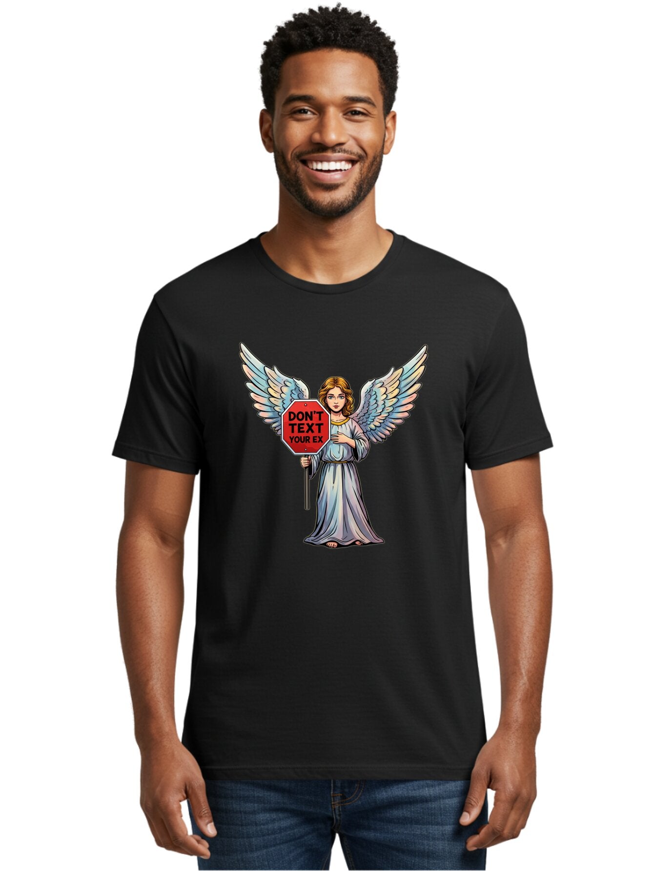 Angel-Don-T-Text-Your-Ex Men'S Graphic Tee, 100% Cotton, Comfortable Casual Summer Wear, Machine Washable, Vintage Camera, Old Camera, Antique Camera, Black Camera, Classic Photography, Photography Equipment, Nostalgic Device, Film Camera, Baq266 16