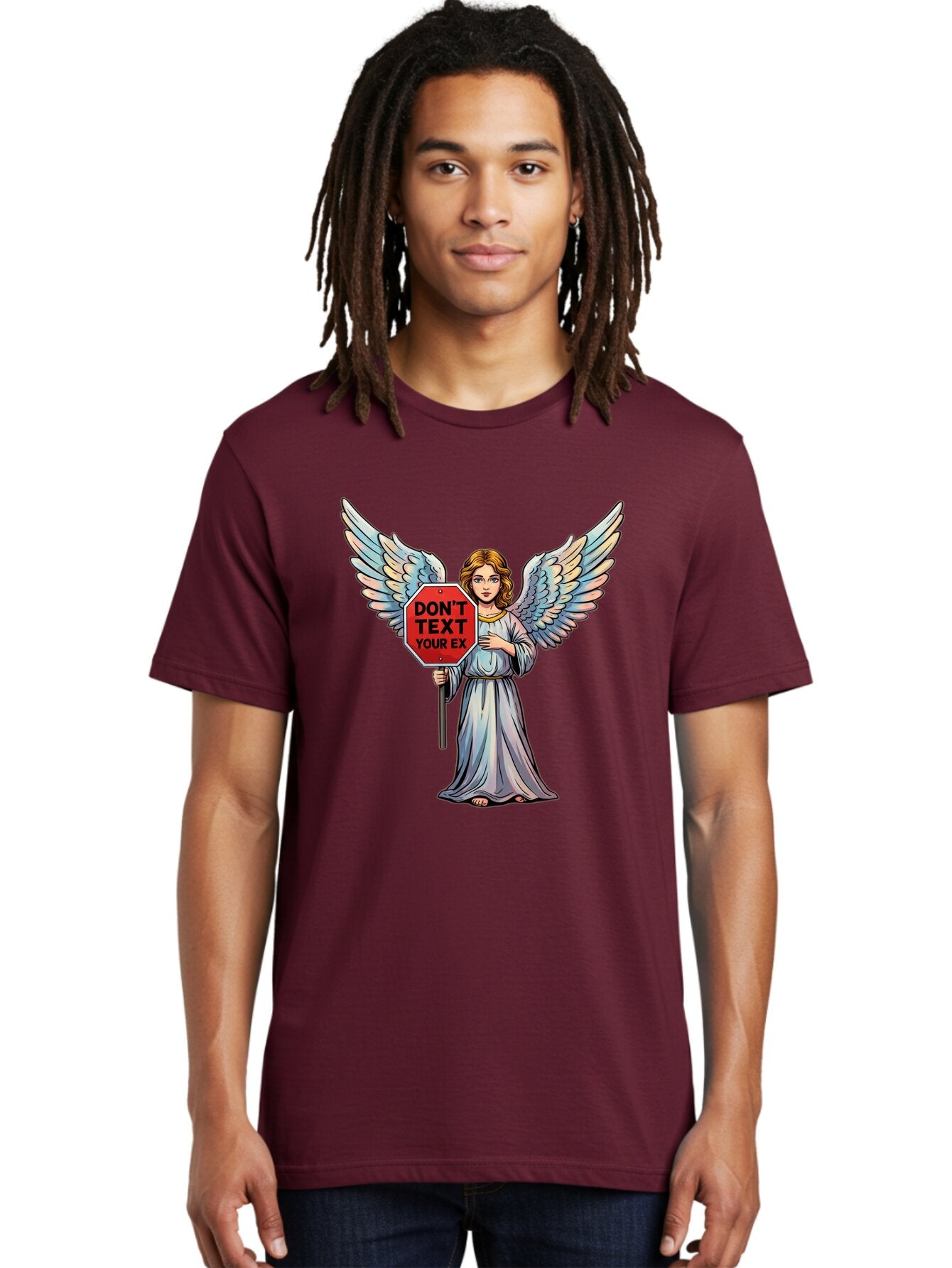 Angel-Don-T-Text-Your-Ex Men'S Graphic Tee, 100% Cotton, Comfortable Casual Summer Wear, Machine Washable, Vintage Camera, Old Camera, Antique Camera, Black Camera, Classic Photography, Photography Equipment, Nostalgic Device, Film Camera, Baq266 30