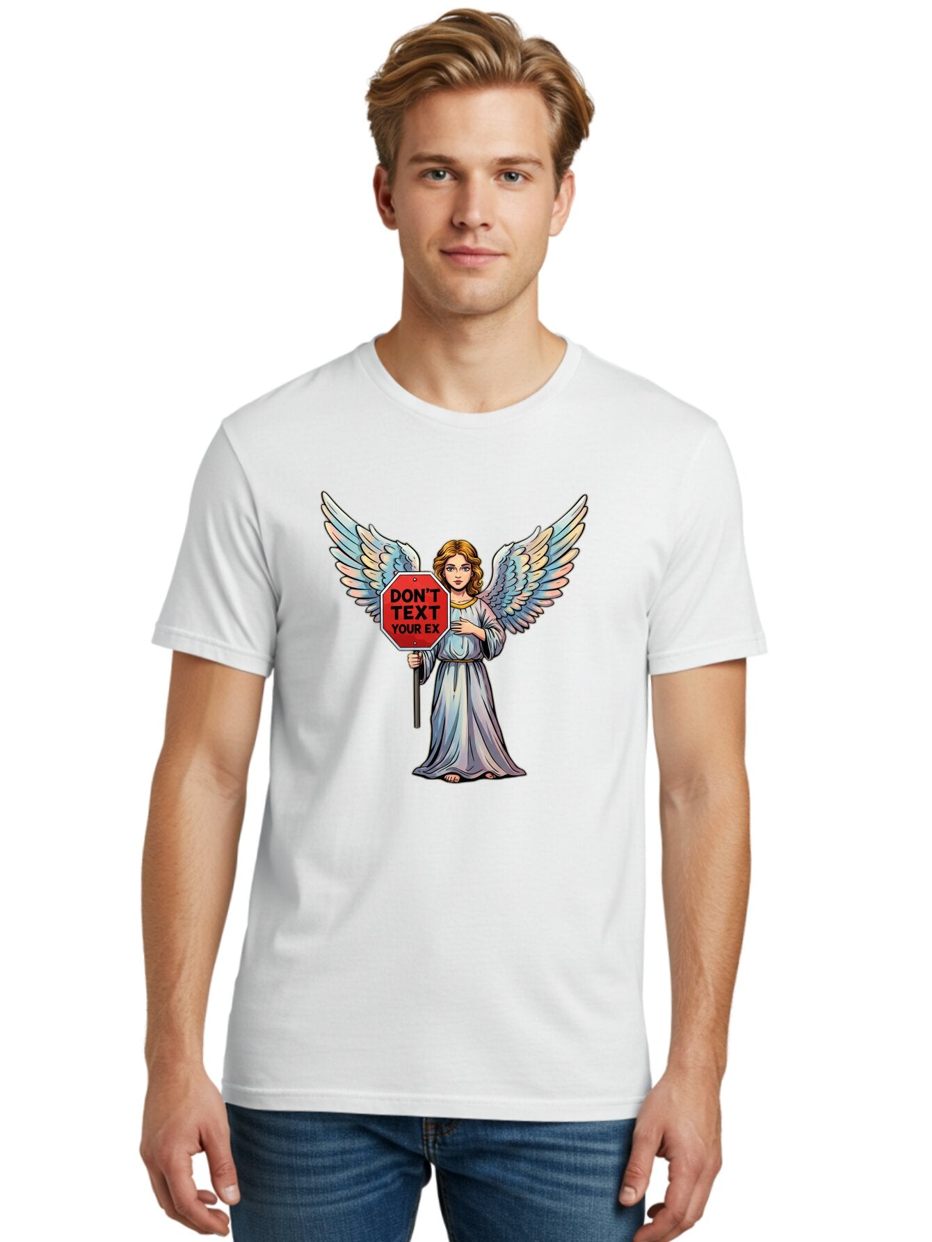 Angel-Don-T-Text-Your-Ex Men'S Graphic Tee, 100% Cotton, Comfortable Casual Summer Wear, Machine Washable, Vintage Camera, Old Camera, Antique Camera, Black Camera, Classic Photography, Photography Equipment, Nostalgic Device, Film Camera, Baq266 20