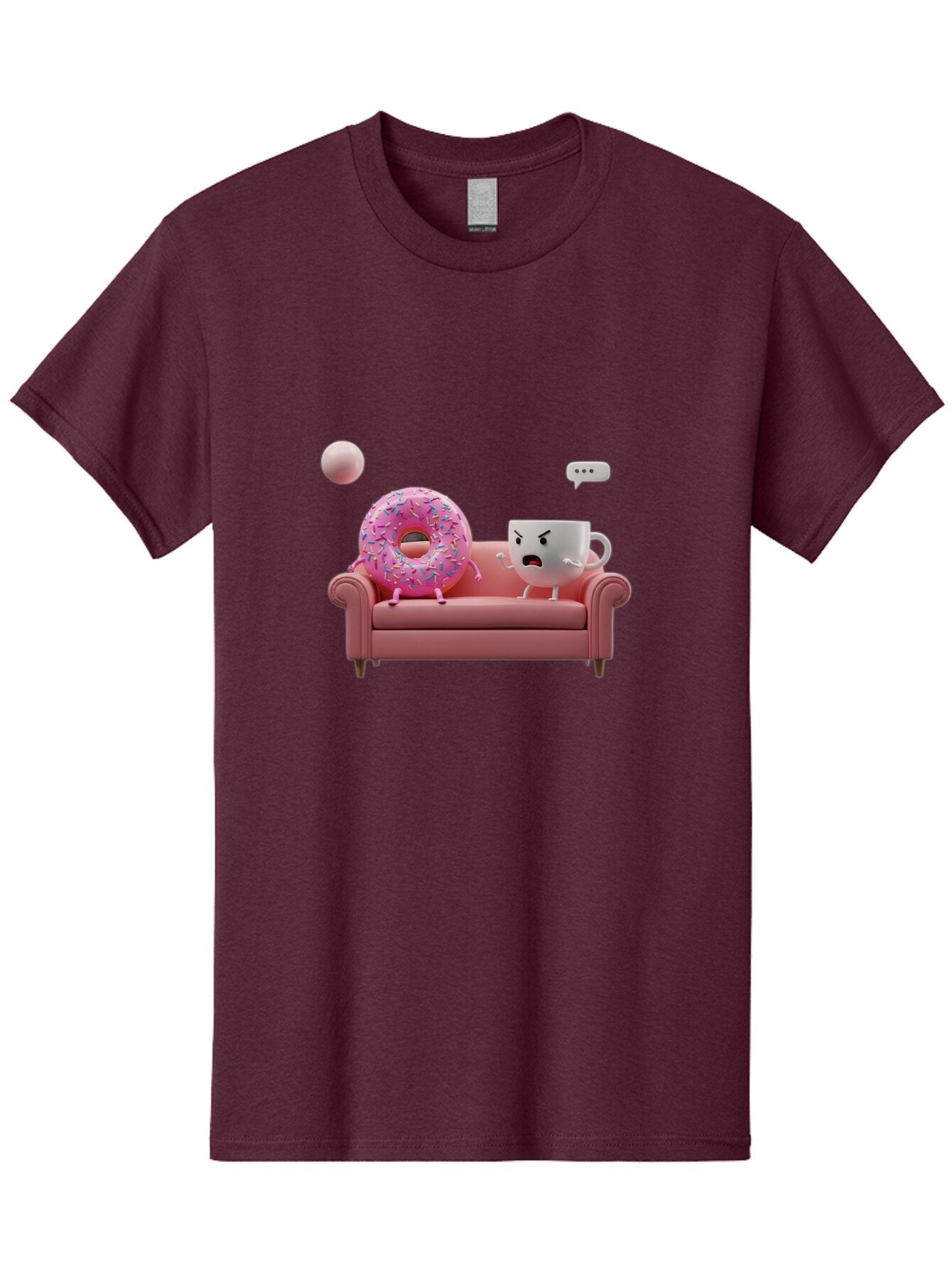 Angry-Coffee-Cup-And-Donut Men'S Graphic Tee, 100% Cotton, Comfortable Casual Summer Wear, Machine Washable, Vintage Camera, Old Camera, Antique Camera, Black Camera, Classic Photography, Photography Equipment, Nostalgic Device, Film Camera, Baq270 10