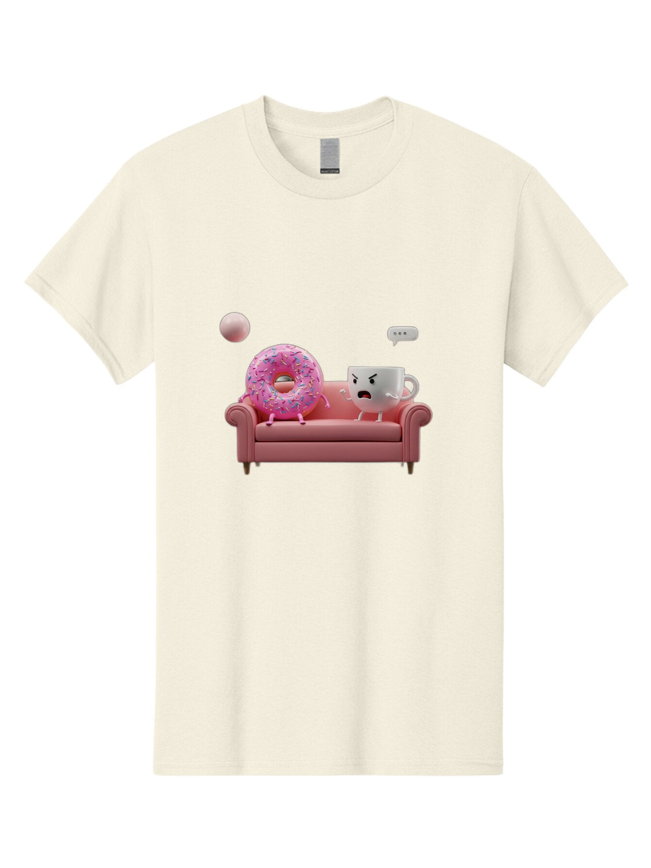 Angry-Coffee-Cup-And-Donut Men'S Graphic Tee, 100% Cotton, Comfortable Casual Summer Wear, Machine Washable, Vintage Camera, Old Camera, Antique Camera, Black Camera, Classic Photography, Photography Equipment, Nostalgic Device, Film Camera, Baq270 13