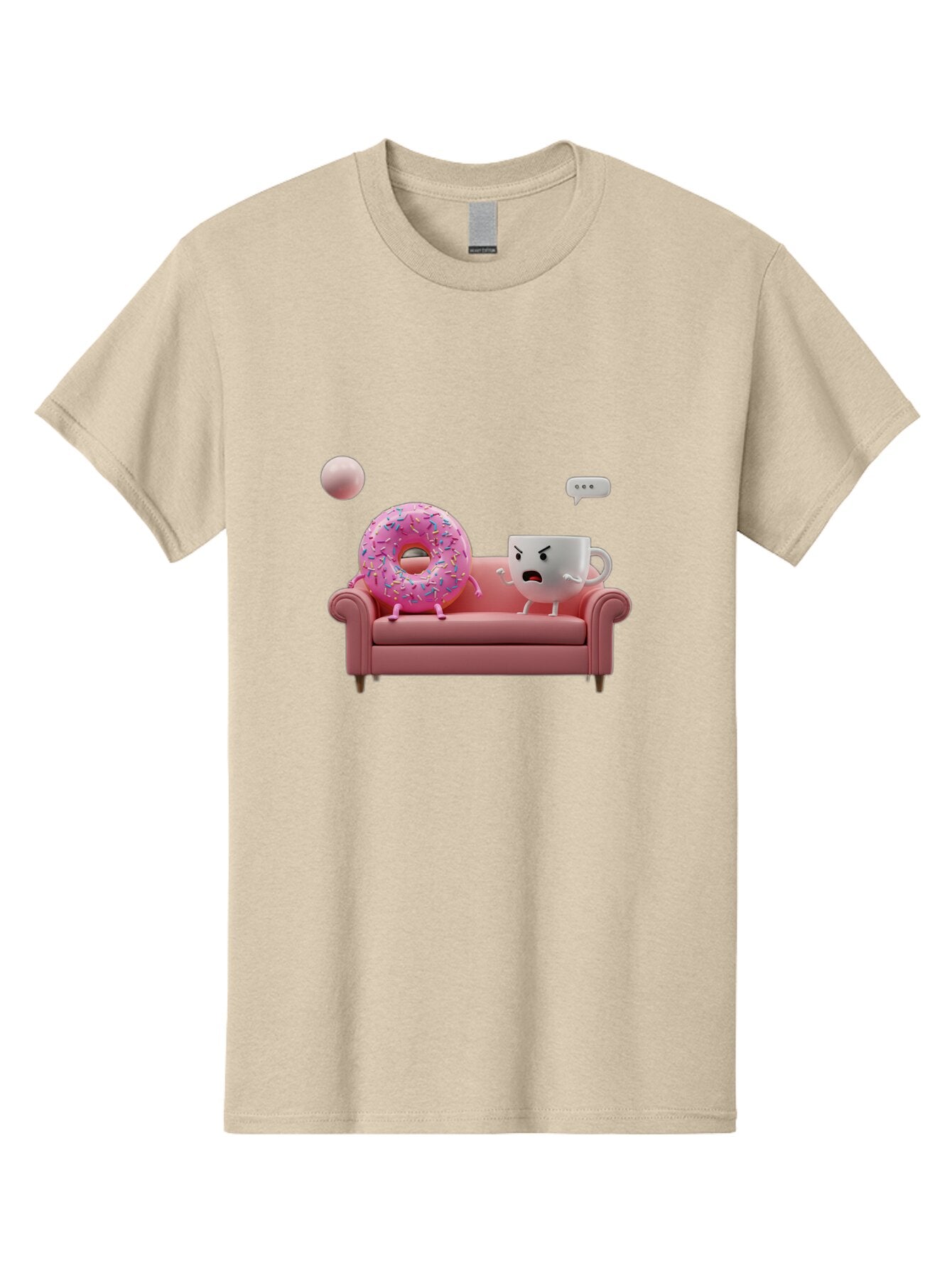 Angry-Coffee-Cup-And-Donut Men'S Graphic Tee, 100% Cotton, Comfortable Casual Summer Wear, Machine Washable, Vintage Camera, Old Camera, Antique Camera, Black Camera, Classic Photography, Photography Equipment, Nostalgic Device, Film Camera, Baq270 15