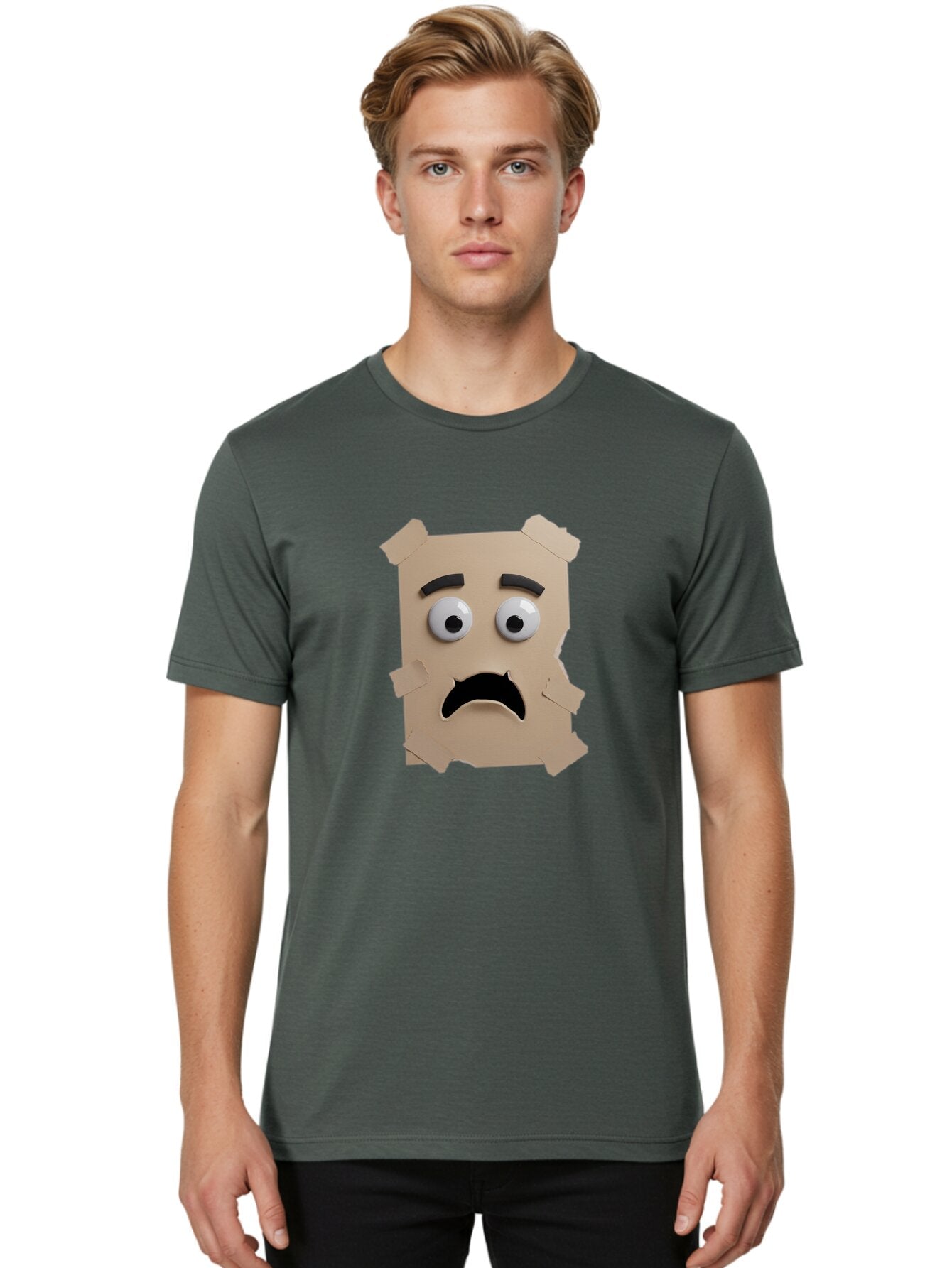 Angry-Paper-Bag-Mask Men'S Graphic Tee, 100% Cotton, Comfortable Casual Summer Wear, Machine Washable, Vintage Camera, Old Camera, Antique Camera, Black Camera, Classic Photography, Photography Equipment, Nostalgic Device, Film Camera, Baq273 30