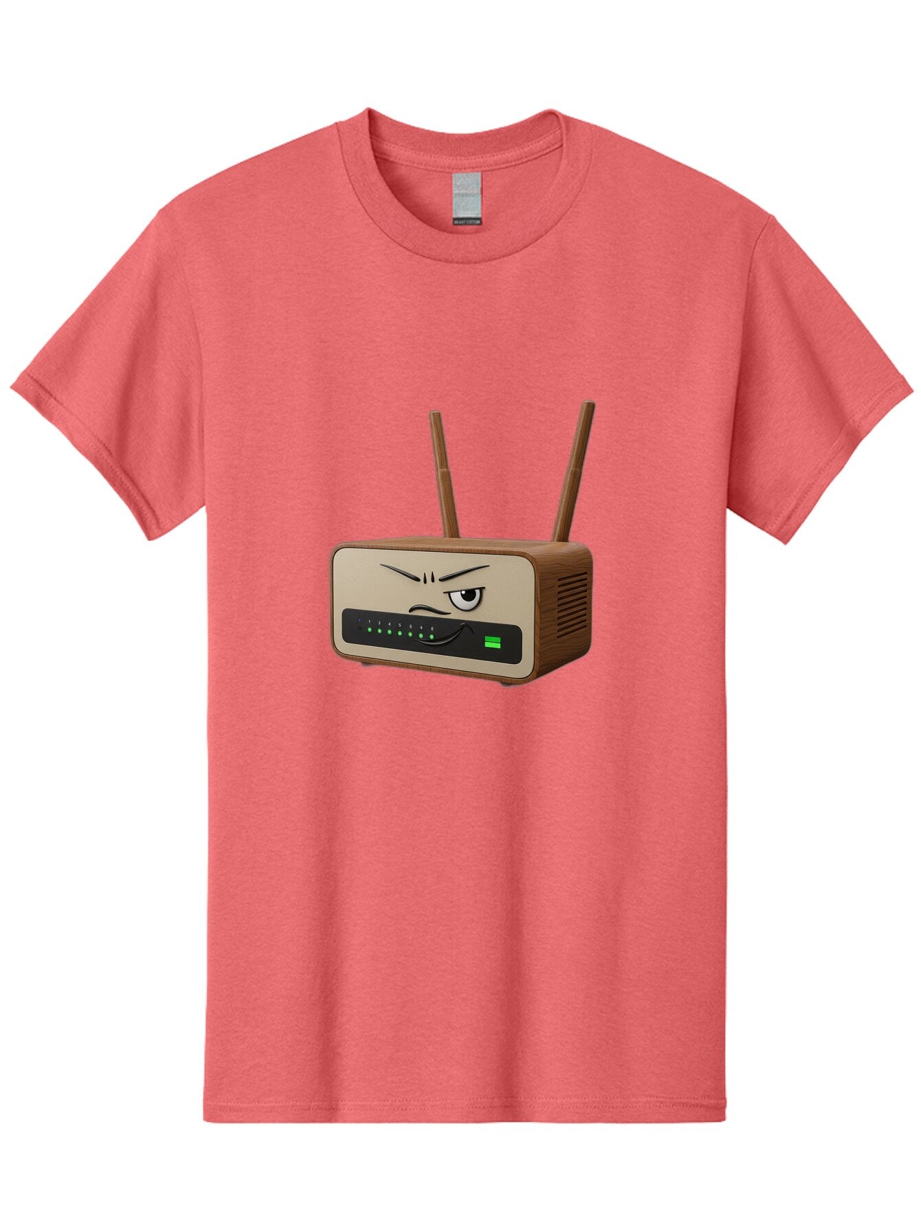 Angry-Router-1 Men'S Graphic Tee, 100% Cotton, Comfortable Casual Summer Wear, Machine Washable, Vintage Camera, Old Camera, Antique Camera, Black Camera, Classic Photography, Photography Equipment, Nostalgic Device, Film Camera, Camera Art Baq275 3