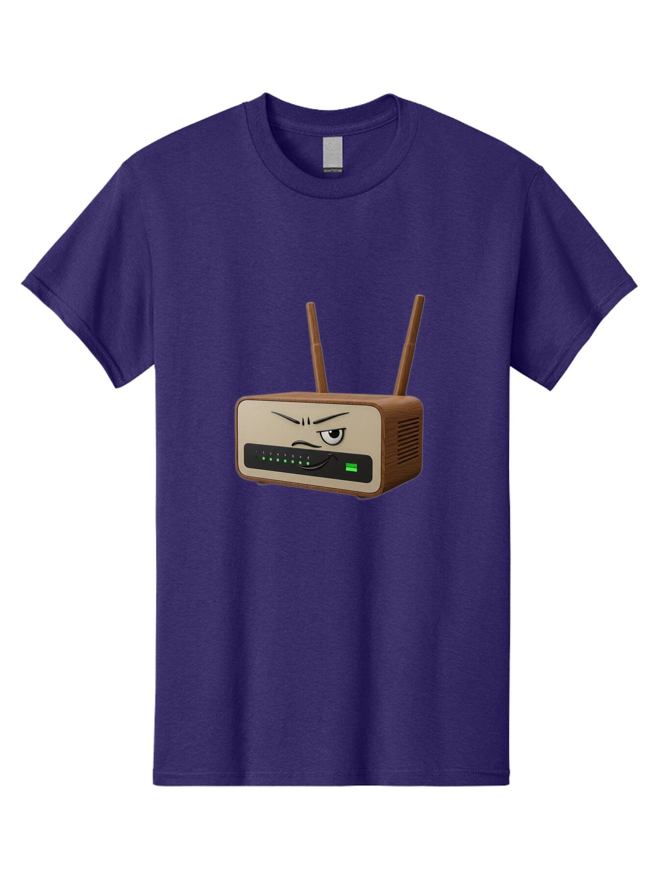 Angry-Router-1 Men'S Graphic Tee, 100% Cotton, Comfortable Casual Summer Wear, Machine Washable, Vintage Camera, Old Camera, Antique Camera, Black Camera, Classic Photography, Photography Equipment, Nostalgic Device, Film Camera, Camera Art Baq275 2