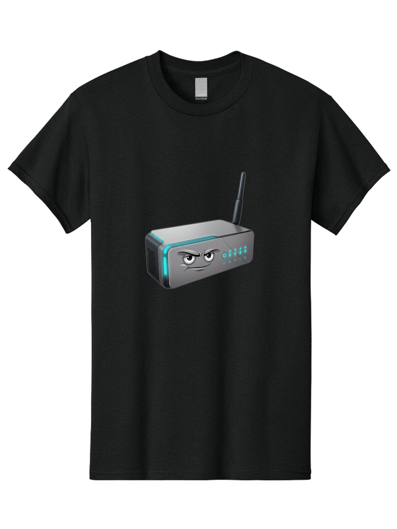 Angry-Router-2 Men'S Graphic Tee, 100% Cotton, Comfortable Casual Summer Wear, Machine Washable, Vintage Camera, Old Camera, Antique Camera, Black Camera, Classic Photography, Photography Equipment, Nostalgic Device, Film Camera, Camera Art Baq276 9