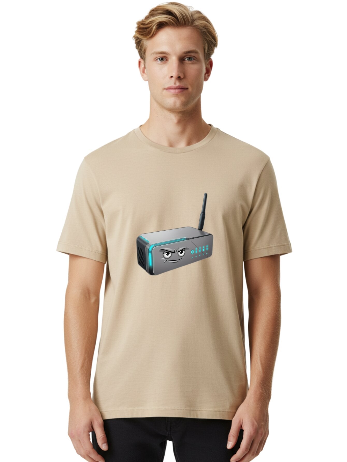 Angry-Router-2 Men'S Graphic Tee, 100% Cotton, Comfortable Casual Summer Wear, Machine Washable, Vintage Camera, Old Camera, Antique Camera, Black Camera, Classic Photography, Photography Equipment, Nostalgic Device, Film Camera, Camera Art Baq276 16