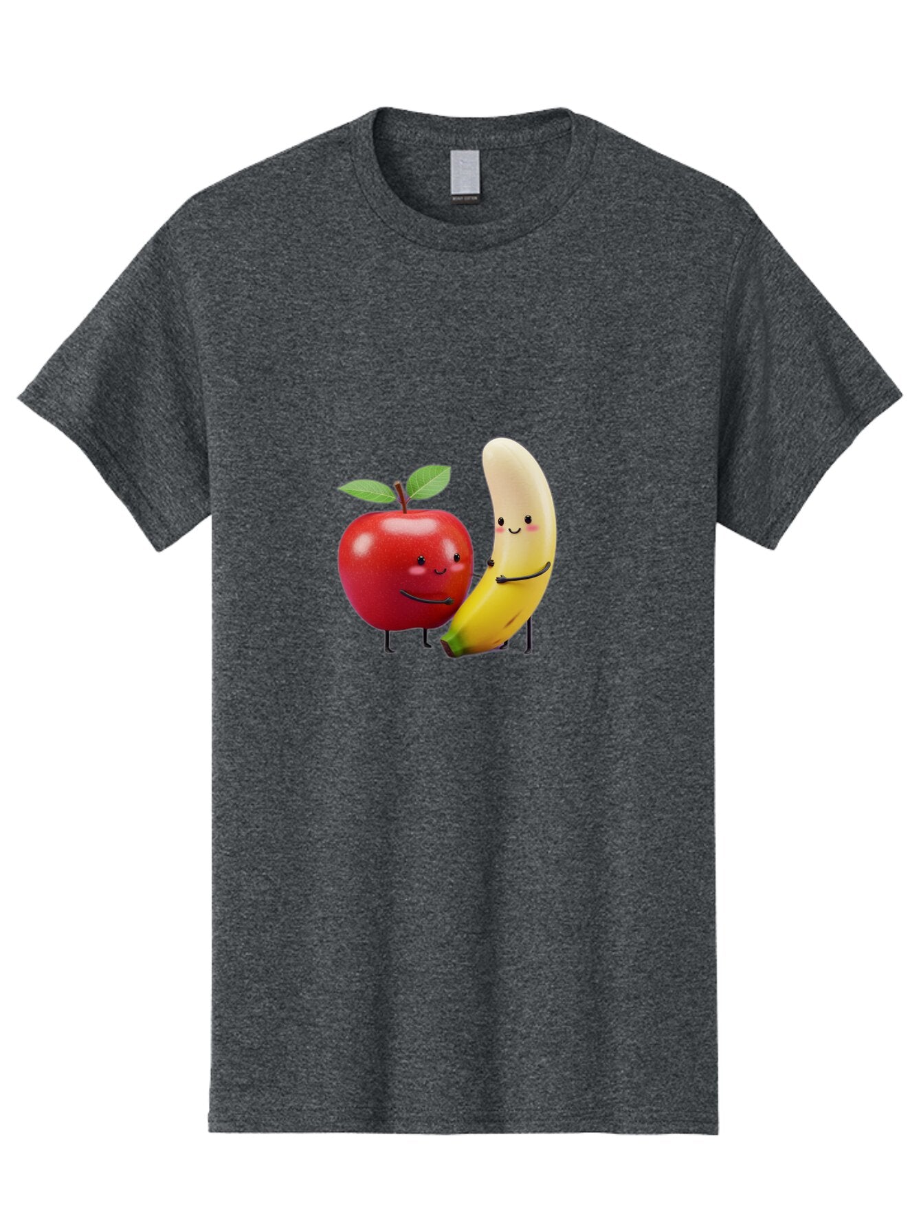 Apple-And-Banana-1 Men'S Graphic Tee, 100% Cotton, Comfortable Casual Summer Wear, Machine Washable, Vintage Camera, Old Camera, Antique Camera, Black Camera, Classic Photography, Photography Equipment, Nostalgic Device, Film Camera, Baq279 12