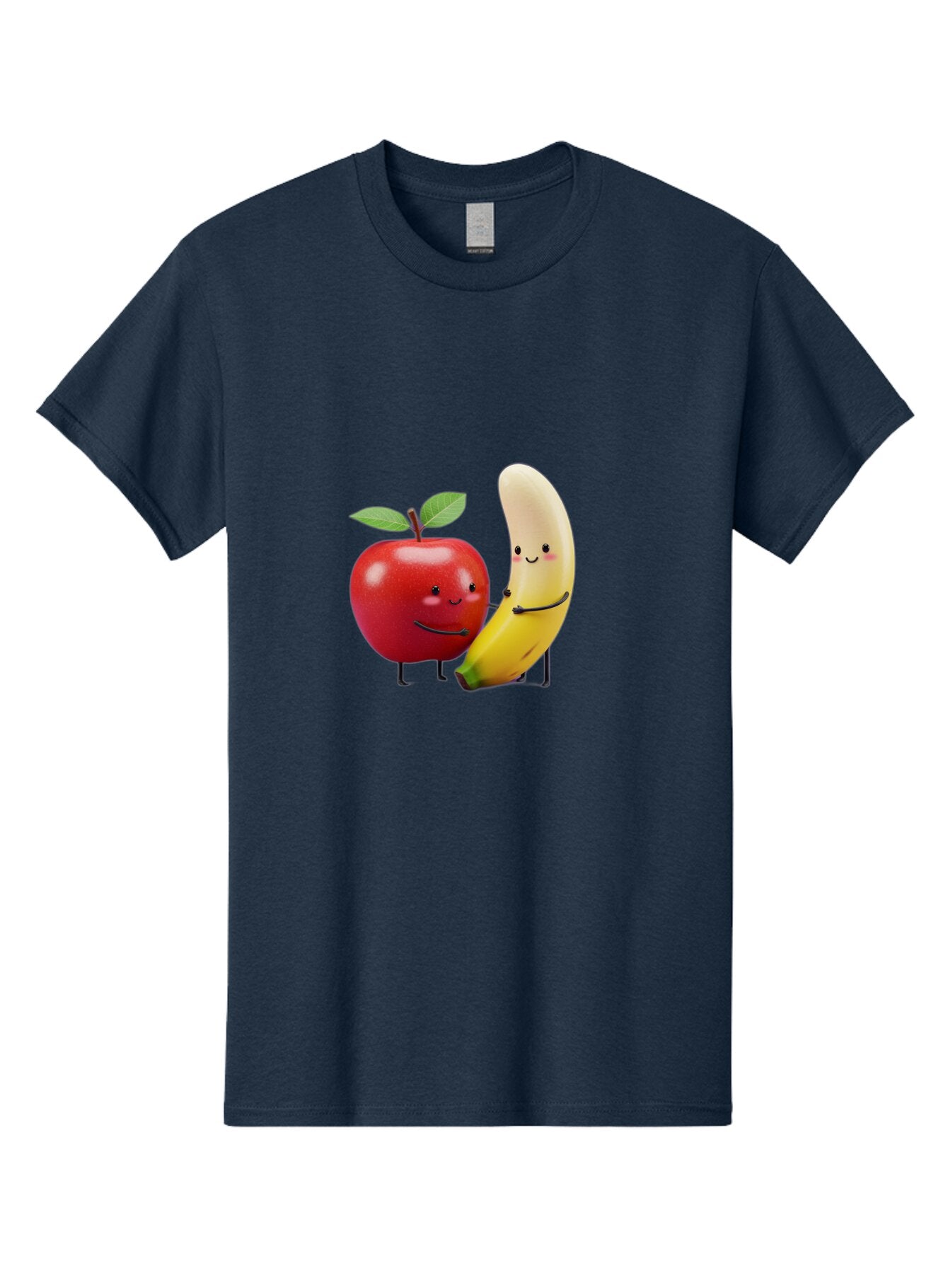 Apple-And-Banana-1 Men'S Graphic Tee, 100% Cotton, Comfortable Casual Summer Wear, Machine Washable, Vintage Camera, Old Camera, Antique Camera, Black Camera, Classic Photography, Photography Equipment, Nostalgic Device, Film Camera, Baq279 7