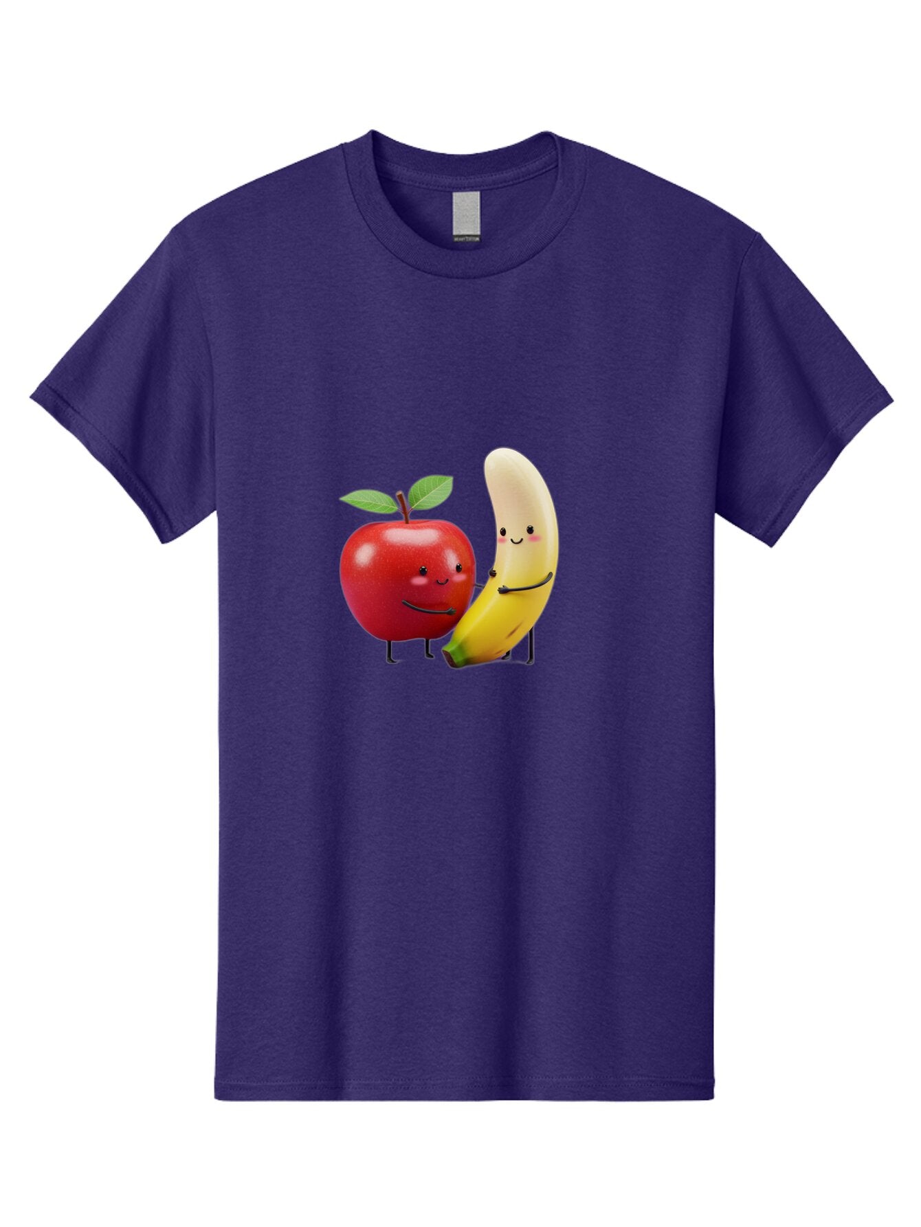 Apple-And-Banana-1 Men'S Graphic Tee, 100% Cotton, Comfortable Casual Summer Wear, Machine Washable, Vintage Camera, Old Camera, Antique Camera, Black Camera, Classic Photography, Photography Equipment, Nostalgic Device, Film Camera, Baq279 3