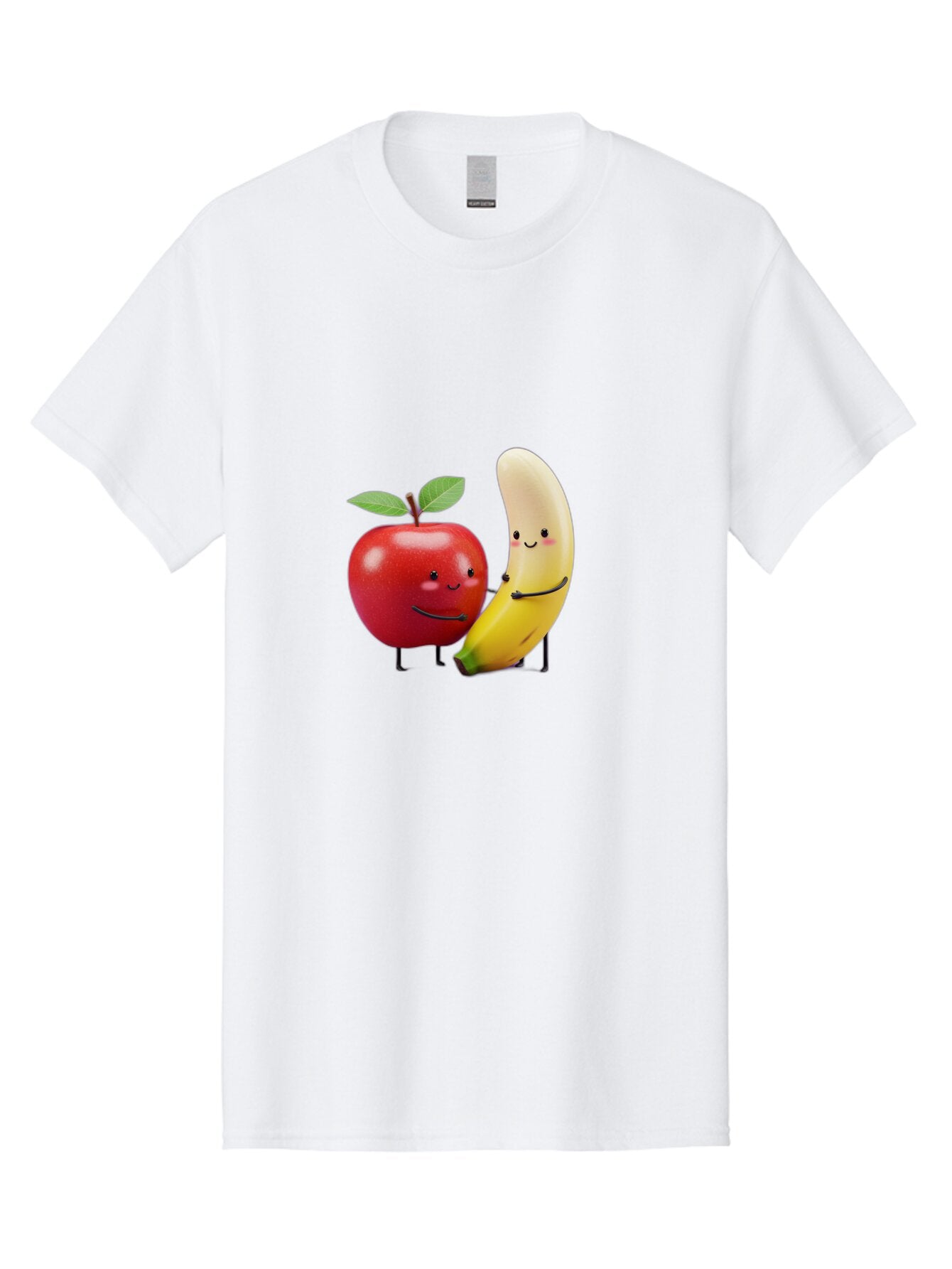 Apple-And-Banana-1 Men'S Graphic Tee, 100% Cotton, Comfortable Casual Summer Wear, Machine Washable, Vintage Camera, Old Camera, Antique Camera, Black Camera, Classic Photography, Photography Equipment, Nostalgic Device, Film Camera, Baq279 4
