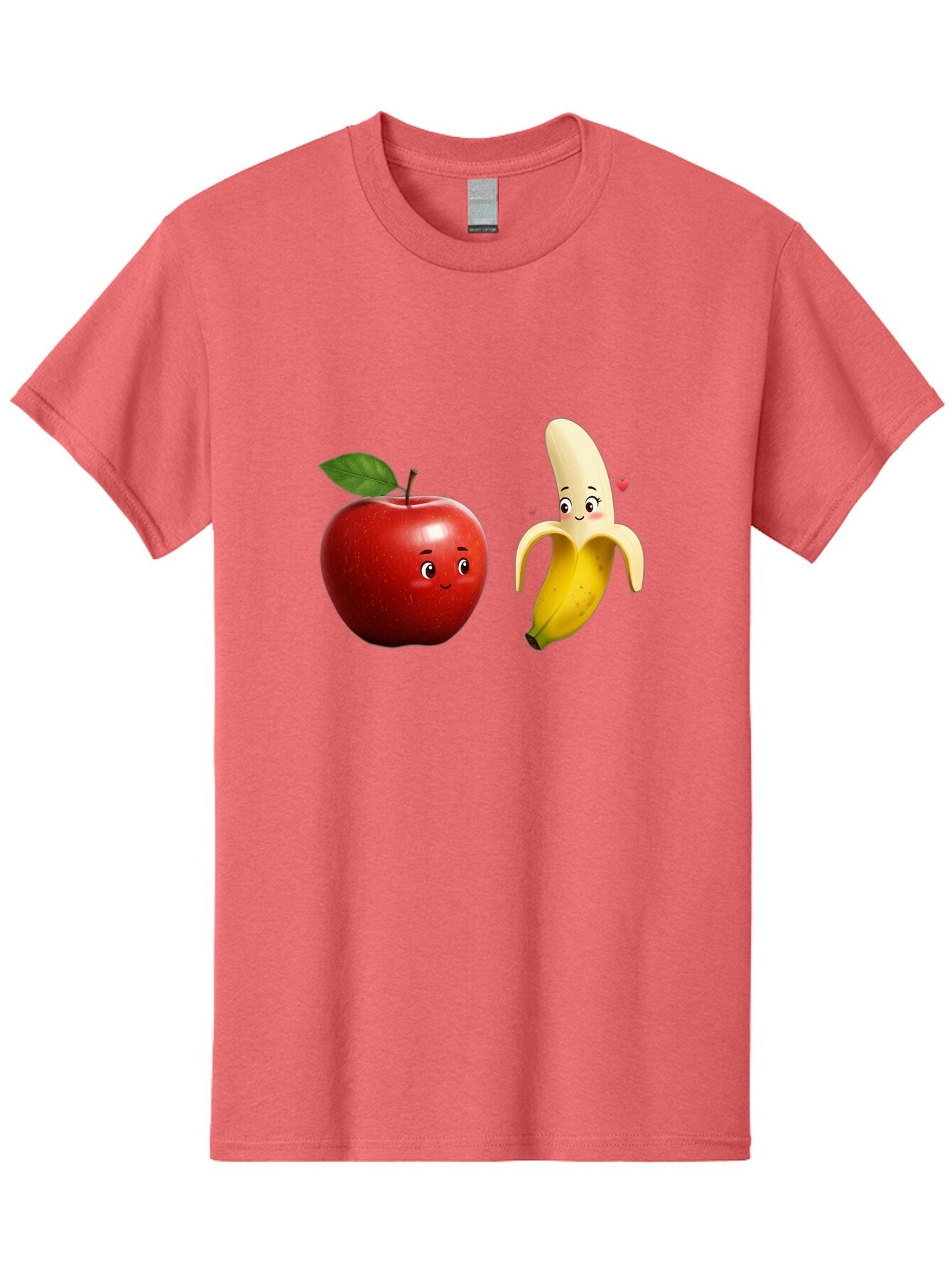 Apple-And-Banana-2 Men'S Graphic Tee, 100% Cotton, Comfortable Casual Summer Wear, Machine Washable, Vintage Camera, Old Camera, Antique Camera, Black Camera, Classic Photography, Photography Equipment, Nostalgic Device, Film Camera, Baq280 2