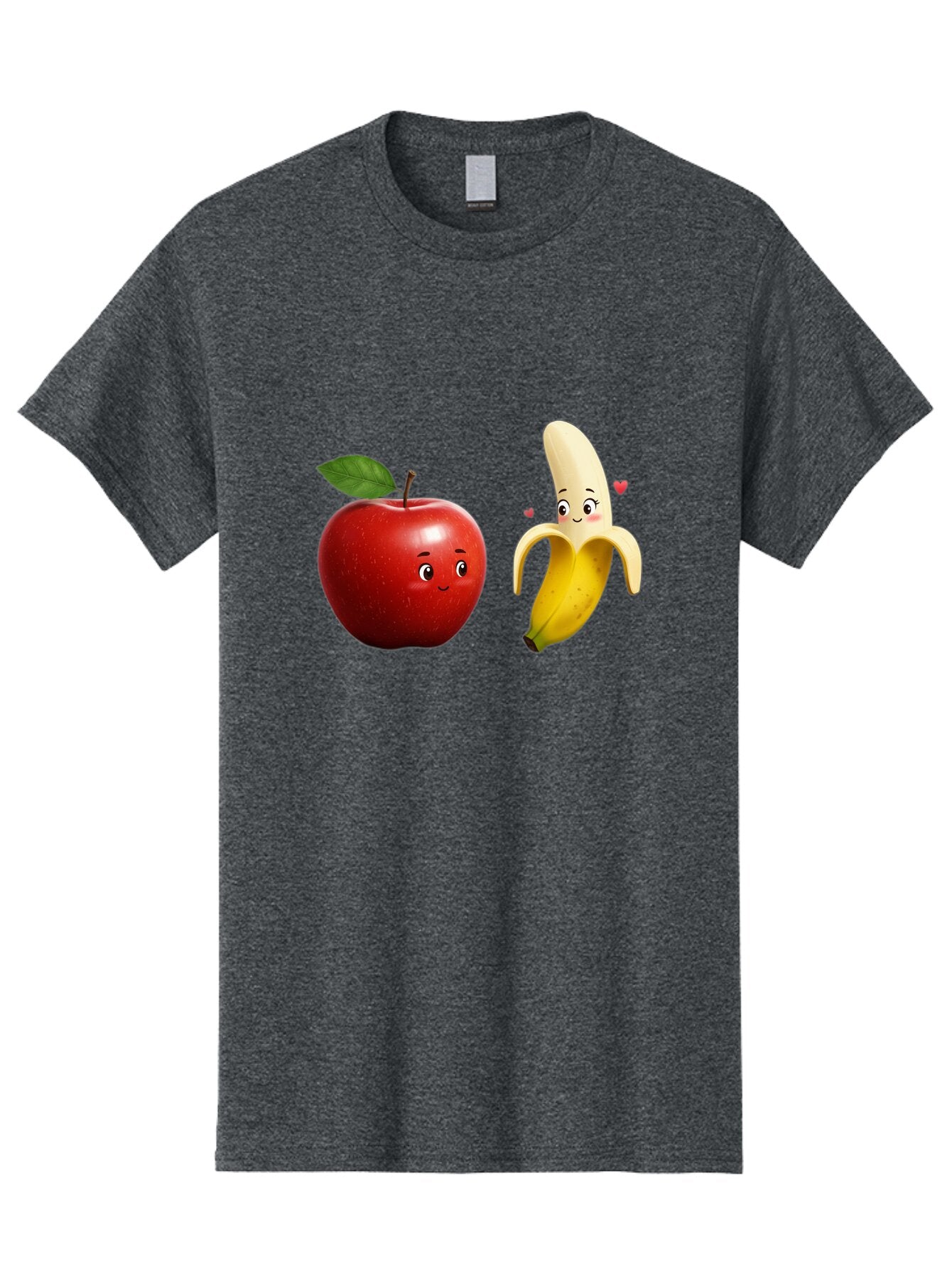 Apple-And-Banana-2 Men'S Graphic Tee, 100% Cotton, Comfortable Casual Summer Wear, Machine Washable, Vintage Camera, Old Camera, Antique Camera, Black Camera, Classic Photography, Photography Equipment, Nostalgic Device, Film Camera, Baq280 10