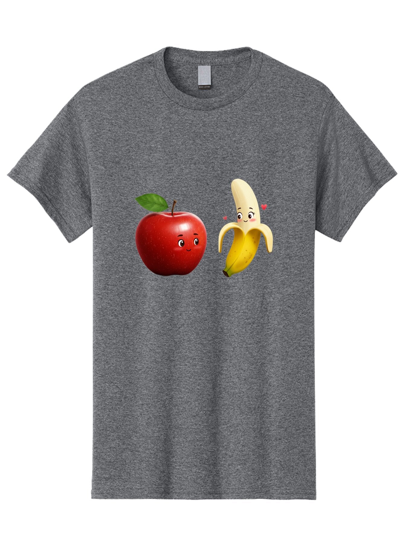 Apple-And-Banana-2 Men'S Graphic Tee, 100% Cotton, Comfortable Casual Summer Wear, Machine Washable, Vintage Camera, Old Camera, Antique Camera, Black Camera, Classic Photography, Photography Equipment, Nostalgic Device, Film Camera, Baq280 6