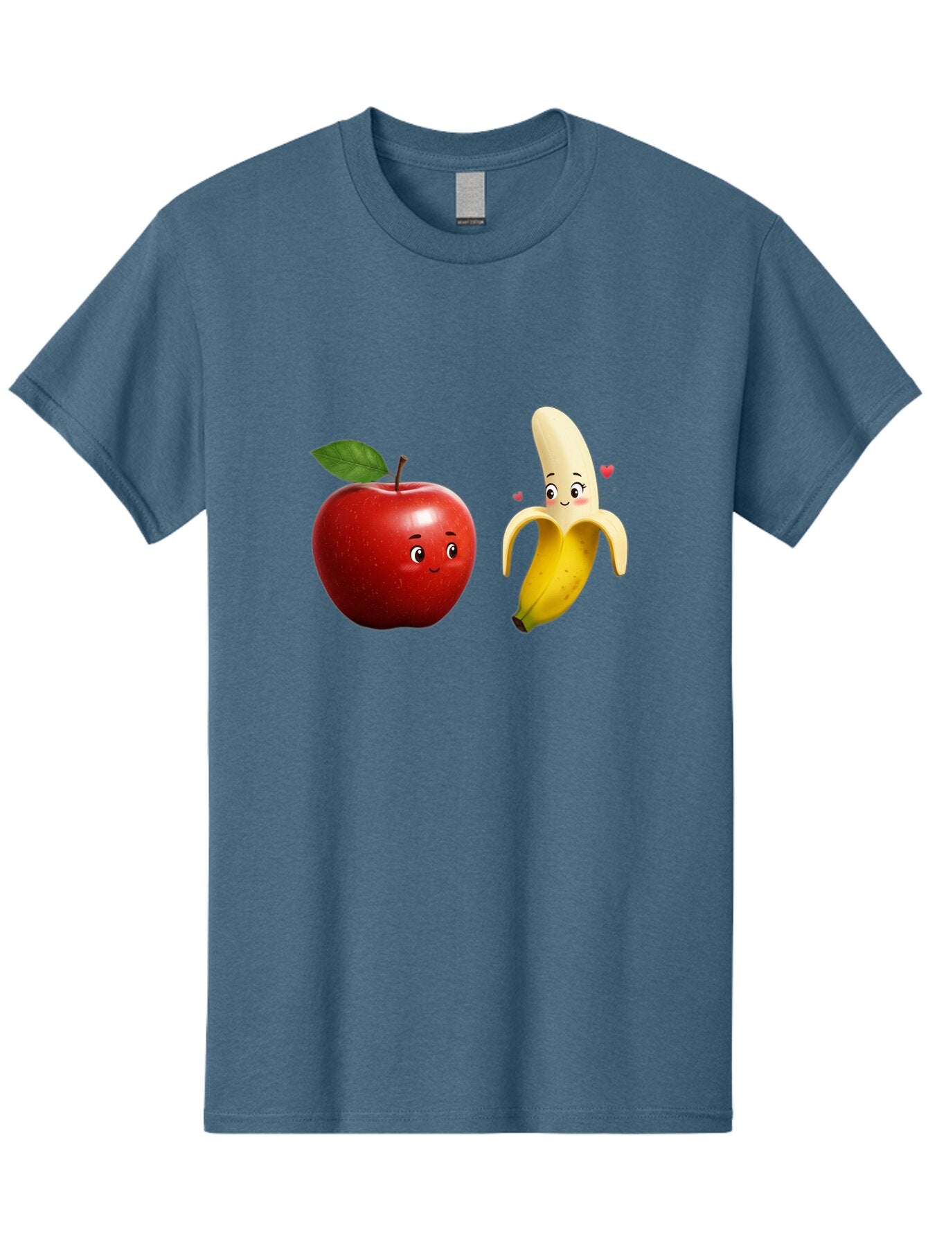 Apple-And-Banana-2 Men'S Graphic Tee, 100% Cotton, Comfortable Casual Summer Wear, Machine Washable, Vintage Camera, Old Camera, Antique Camera, Black Camera, Classic Photography, Photography Equipment, Nostalgic Device, Film Camera, Baq280 4