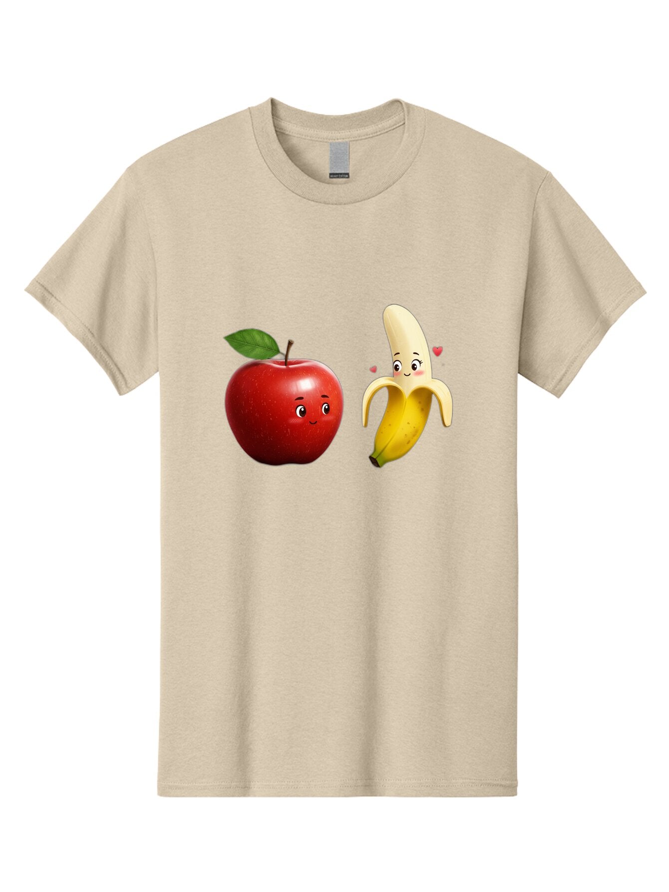 Apple-And-Banana-2 Men'S Graphic Tee, 100% Cotton, Comfortable Casual Summer Wear, Machine Washable, Vintage Camera, Old Camera, Antique Camera, Black Camera, Classic Photography, Photography Equipment, Nostalgic Device, Film Camera, Baq280 11