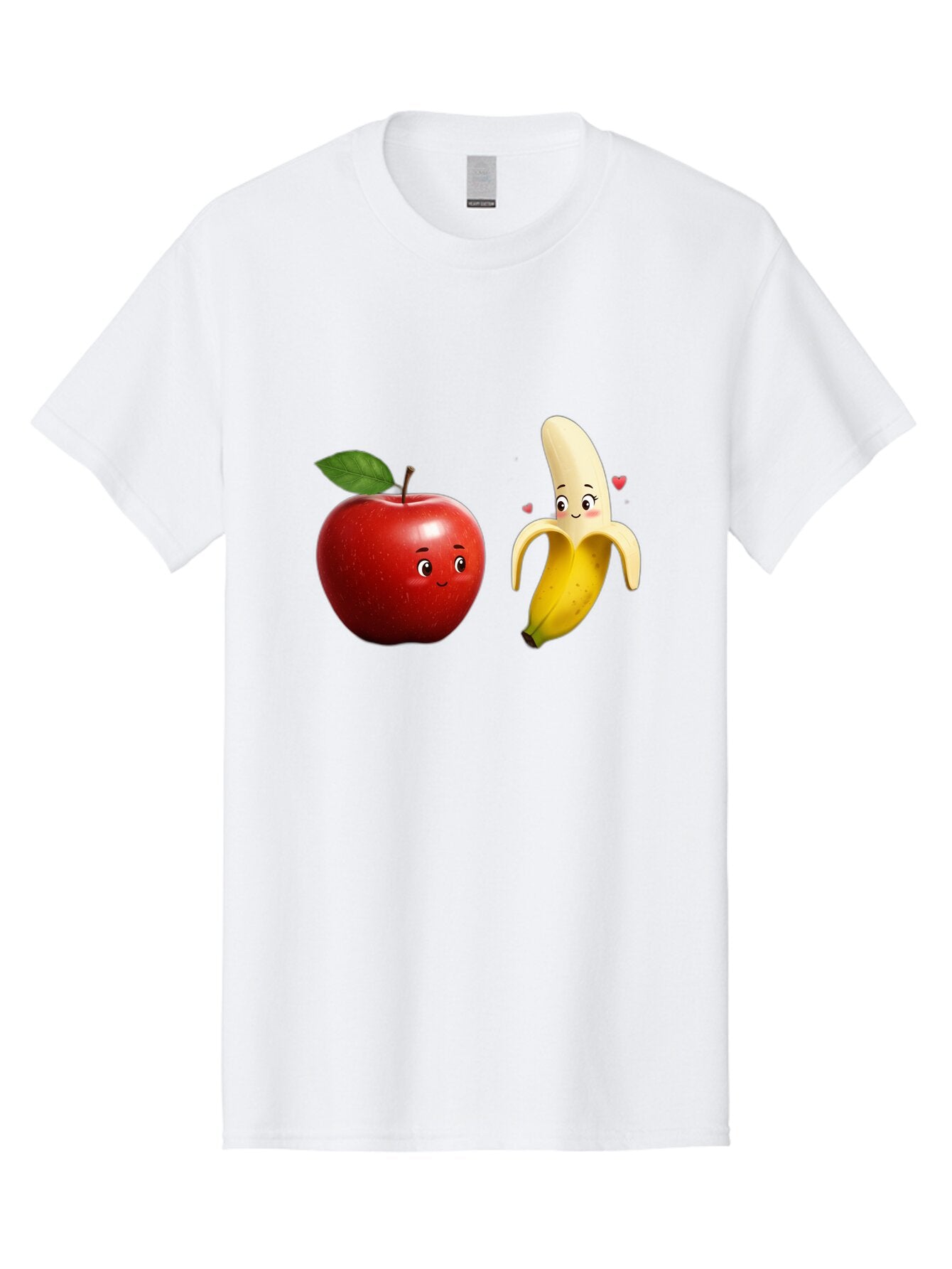 Apple-And-Banana-2 Men'S Graphic Tee, 100% Cotton, Comfortable Casual Summer Wear, Machine Washable, Vintage Camera, Old Camera, Antique Camera, Black Camera, Classic Photography, Photography Equipment, Nostalgic Device, Film Camera, Baq280 12