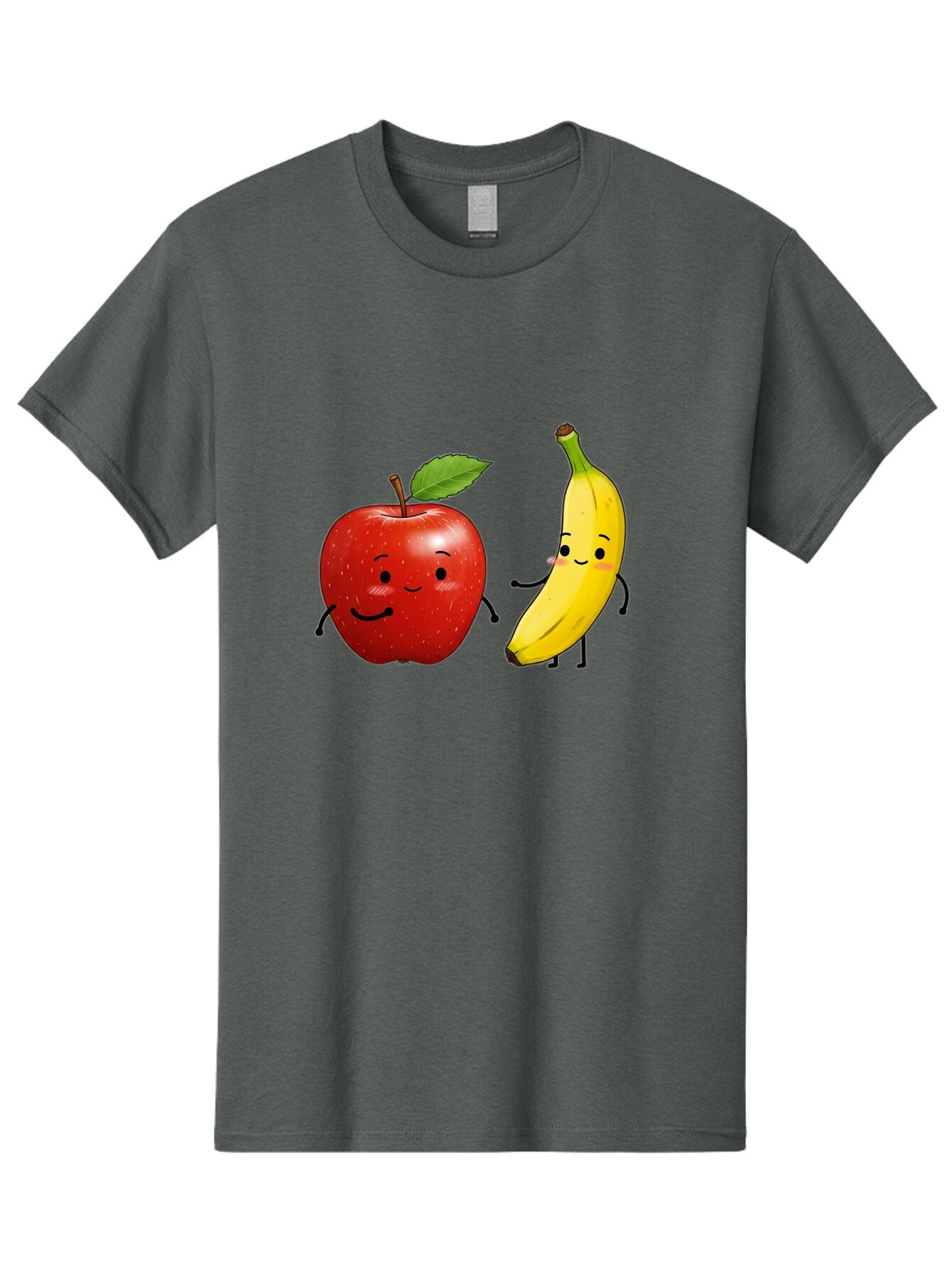 Apple-And-Banana-3 Men'S Graphic Tee, 100% Cotton, Comfortable Casual Summer Wear, Machine Washable, Vintage Camera, Old Camera, Antique Camera, Black Camera, Classic Photography, Photography Equipment, Nostalgic Device, Film Camera, Baq281 2