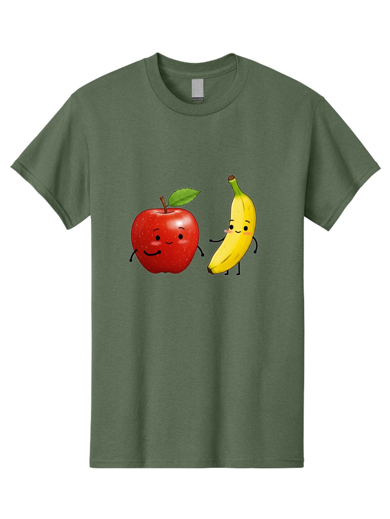 Apple-And-Banana-3 Men'S Graphic Tee, 100% Cotton, Comfortable Casual Summer Wear, Machine Washable, Vintage Camera, Old Camera, Antique Camera, Black Camera, Classic Photography, Photography Equipment, Nostalgic Device, Film Camera, Baq281 12
