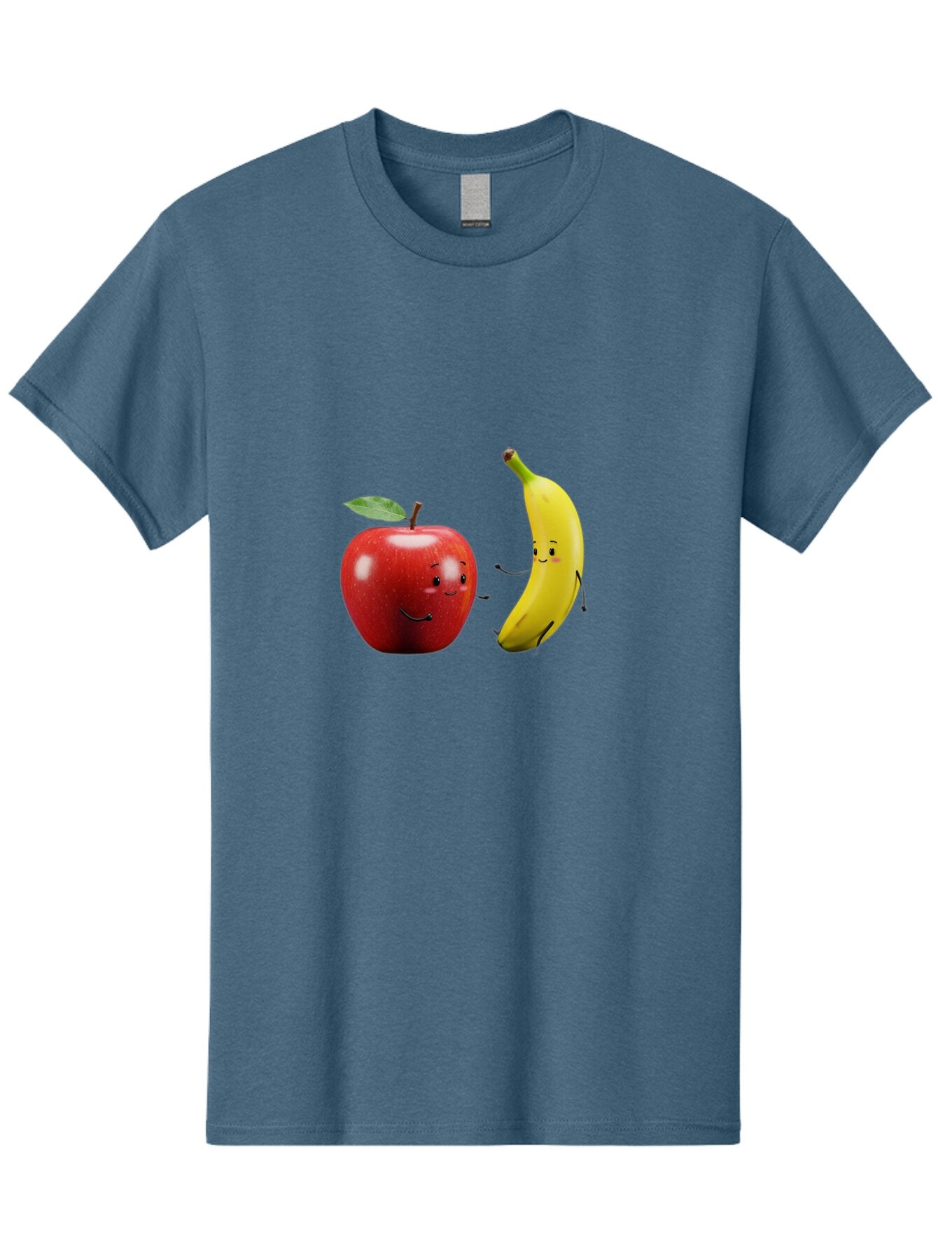 Apple-And-Banana-4 Men'S Graphic Tee, 100% Cotton, Comfortable Casual Summer Wear, Machine Washable, Vintage Camera, Old Camera, Antique Camera, Black Camera, Classic Photography, Photography Equipment, Nostalgic Device, Film Camera, Baq282 1