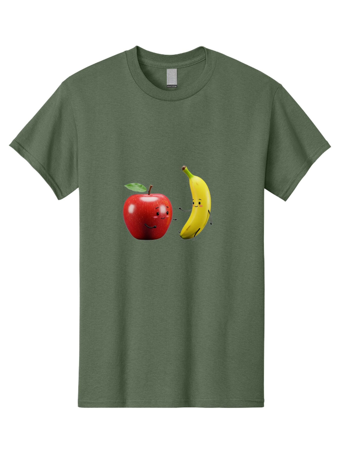 Apple-And-Banana-4 Men'S Graphic Tee, 100% Cotton, Comfortable Casual Summer Wear, Machine Washable, Vintage Camera, Old Camera, Antique Camera, Black Camera, Classic Photography, Photography Equipment, Nostalgic Device, Film Camera, Baq282 6