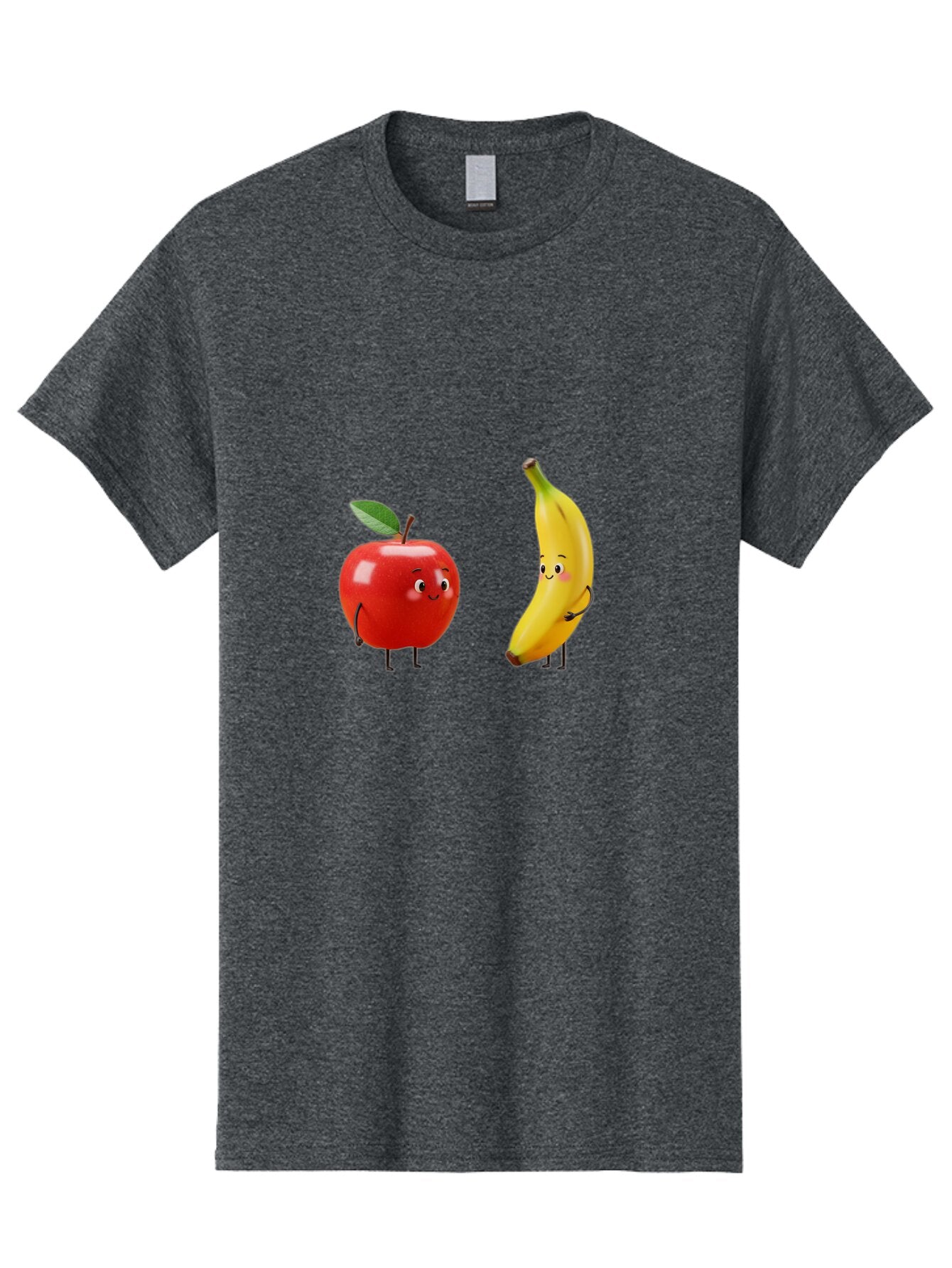 Apple-And-Banana-5 Men'S Graphic Tee, 100% Cotton, Comfortable Casual Summer Wear, Machine Washable, Vintage Camera, Old Camera, Antique Camera, Black Camera, Classic Photography, Photography Equipment, Nostalgic Device, Film Camera, Baq283 2