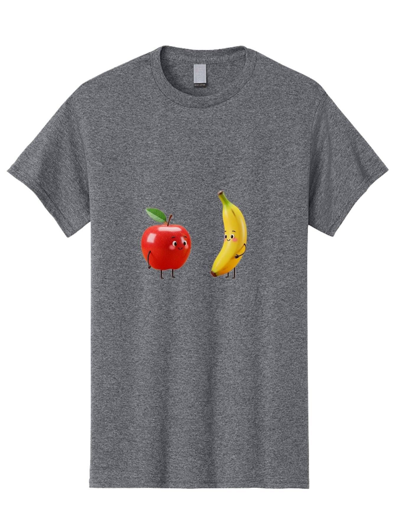 Apple-And-Banana-5 Men'S Graphic Tee, 100% Cotton, Comfortable Casual Summer Wear, Machine Washable, Vintage Camera, Old Camera, Antique Camera, Black Camera, Classic Photography, Photography Equipment, Nostalgic Device, Film Camera, Baq283 9