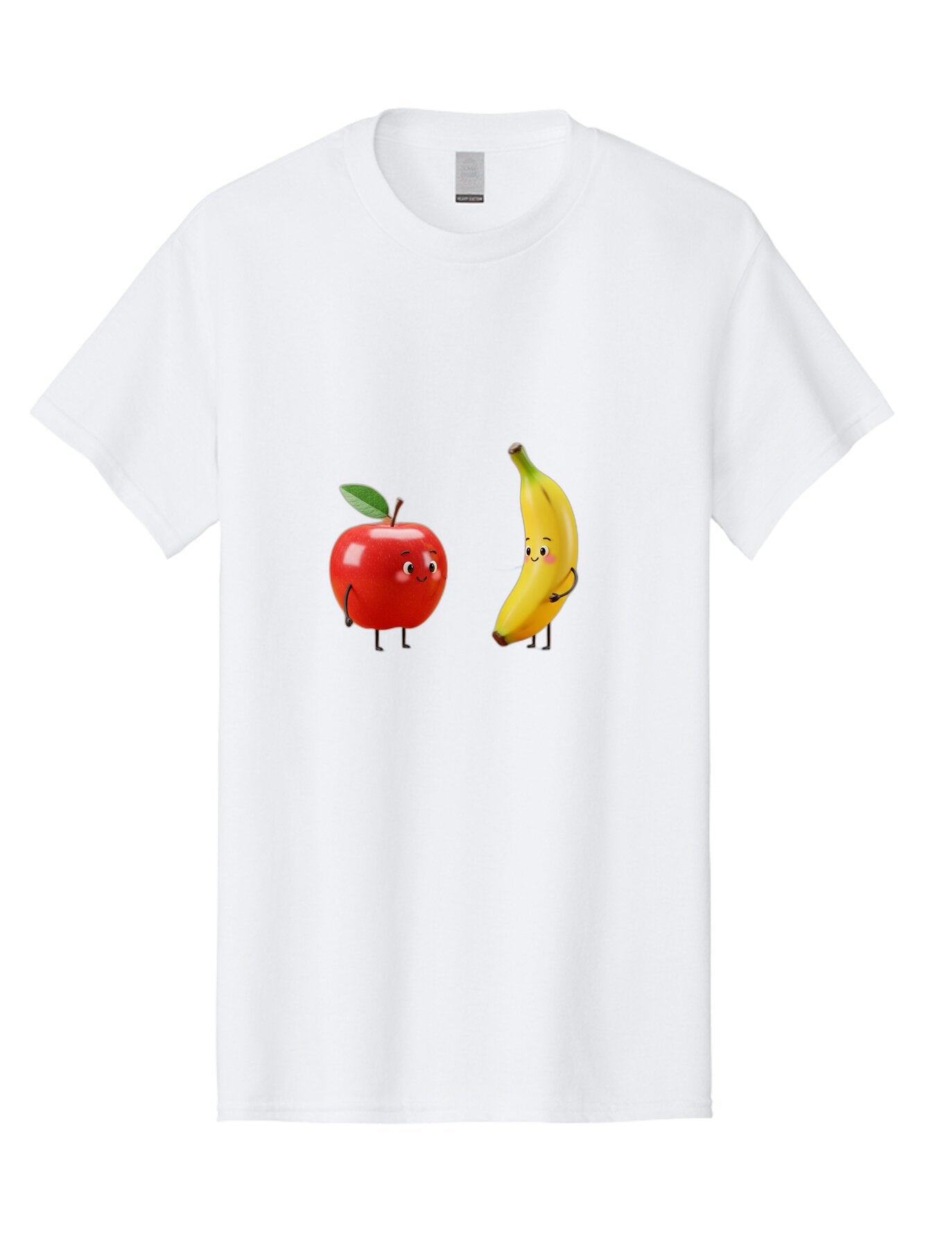 Apple-And-Banana-5 Men'S Graphic Tee, 100% Cotton, Comfortable Casual Summer Wear, Machine Washable, Vintage Camera, Old Camera, Antique Camera, Black Camera, Classic Photography, Photography Equipment, Nostalgic Device, Film Camera, Baq283 3