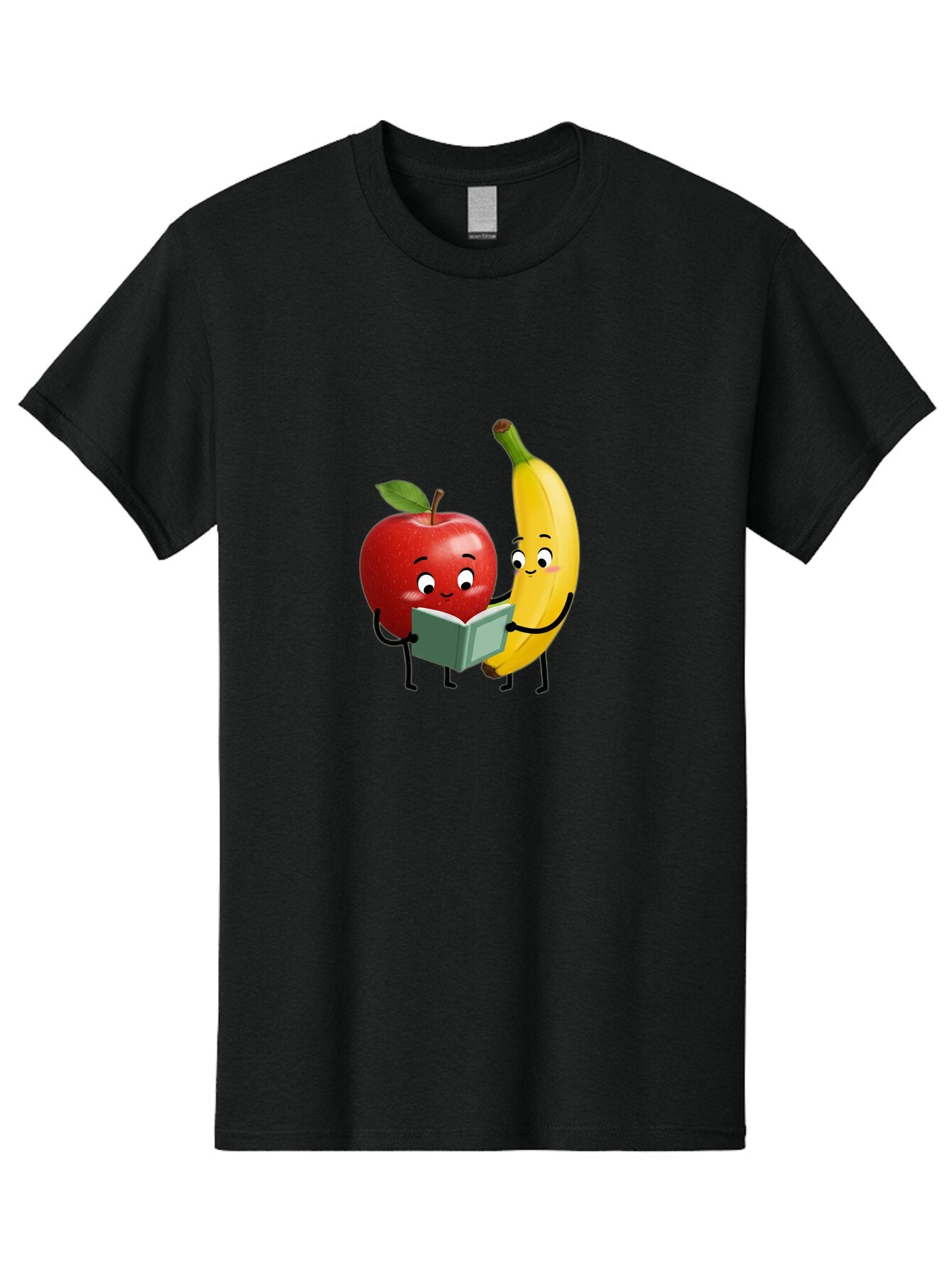 Apple-And-Banana-6 Men'S Graphic Tee, 100% Cotton, Comfortable Casual Summer Wear, Machine Washable, Vintage Camera, Old Camera, Antique Camera, Black Camera, Classic Photography, Photography Equipment, Nostalgic Device, Film Camera, Baq284 12